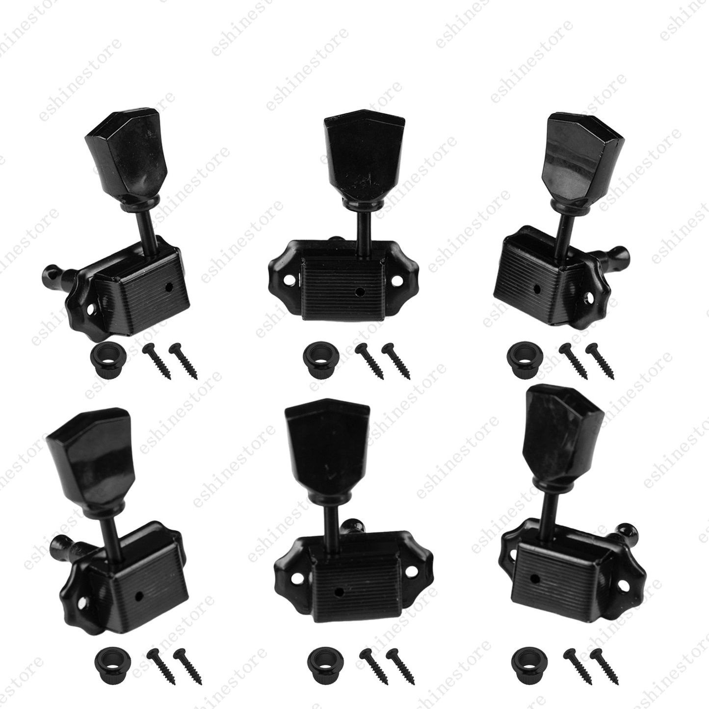 Vintage 3R3L Guitar String Tuning Pegs 1:15 Ratio for Gibson Epiphone Les Paul