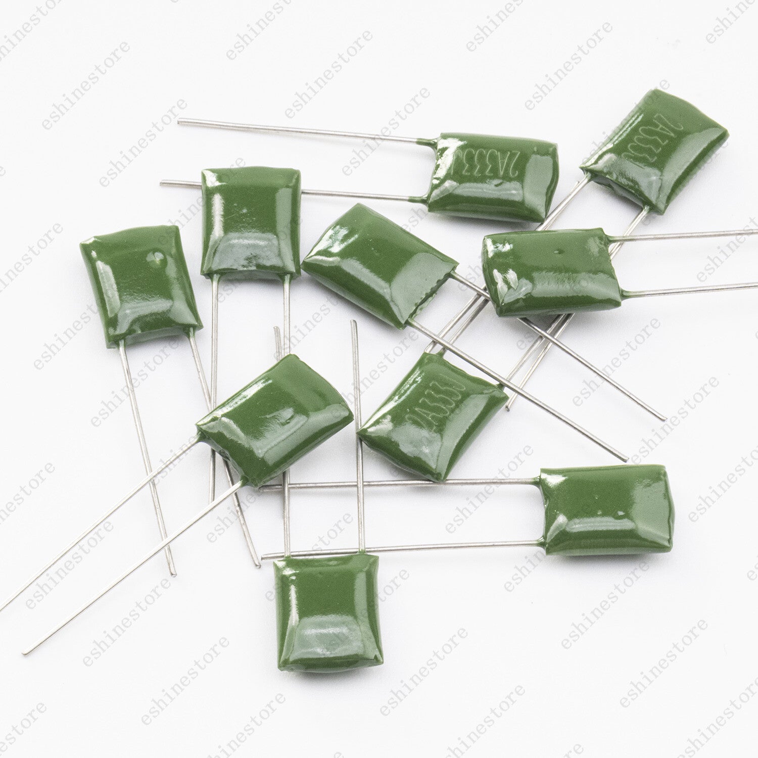 Set of 10 Polyester Film Capacitors .033/.068/.022/.047uf - 100v Guitar Tone