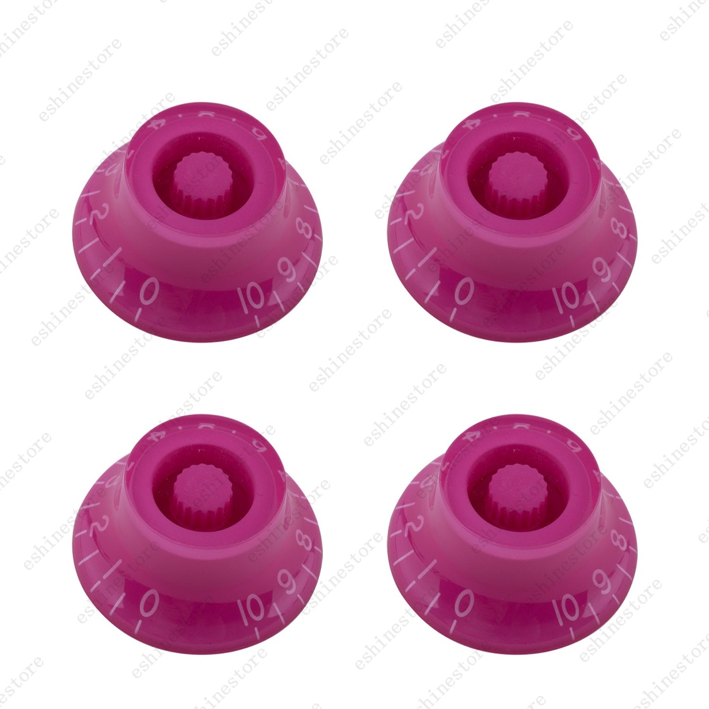 4 PCS Left Handed Top Hat Guitar Speed Control Knobs–Volume Tone SG Les Paul