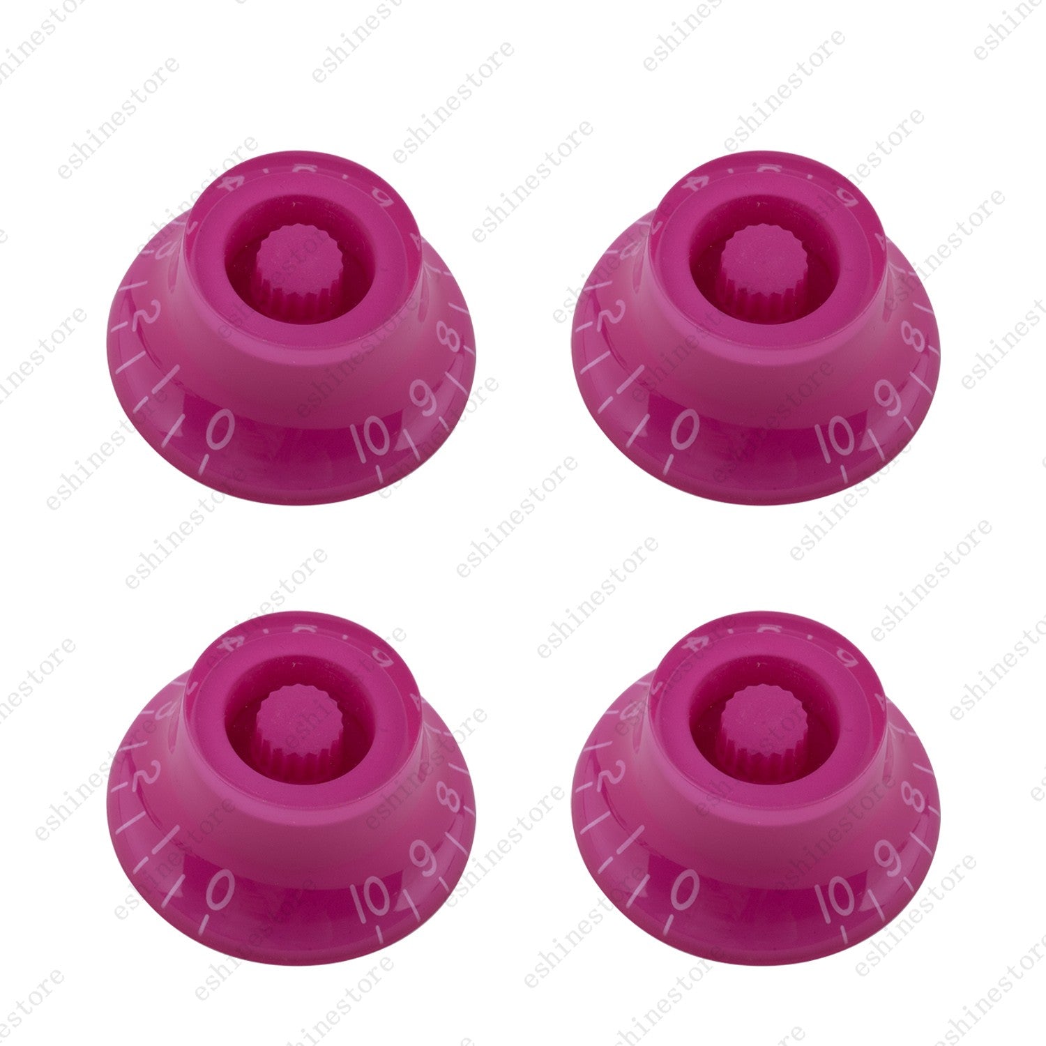 4 PCS Left Handed Top Hat Guitar Speed Control Knobs–Volume Tone SG Les Paul