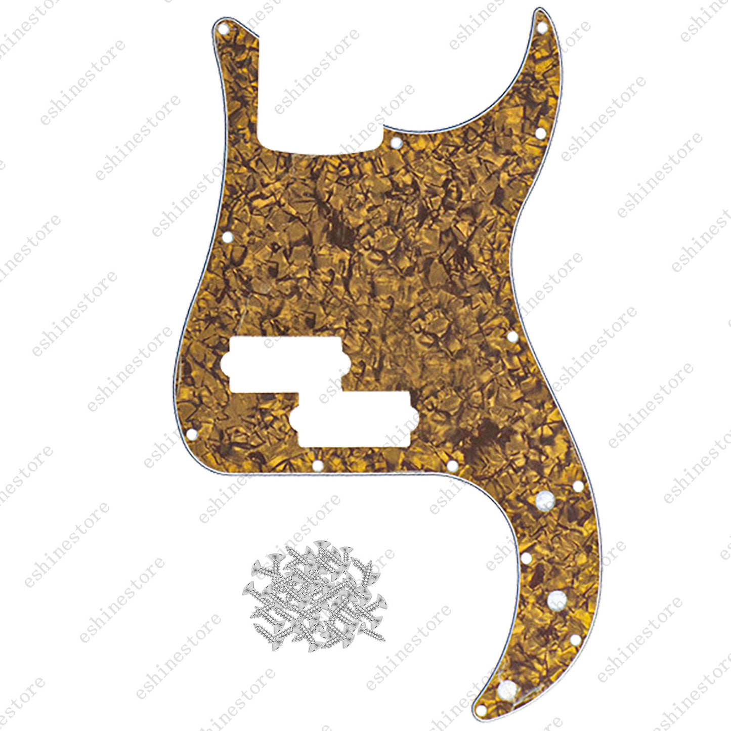 PB P Bass Pickguard 13 Hole Pick Guard Scratch Plate For 4-String Precision Bass