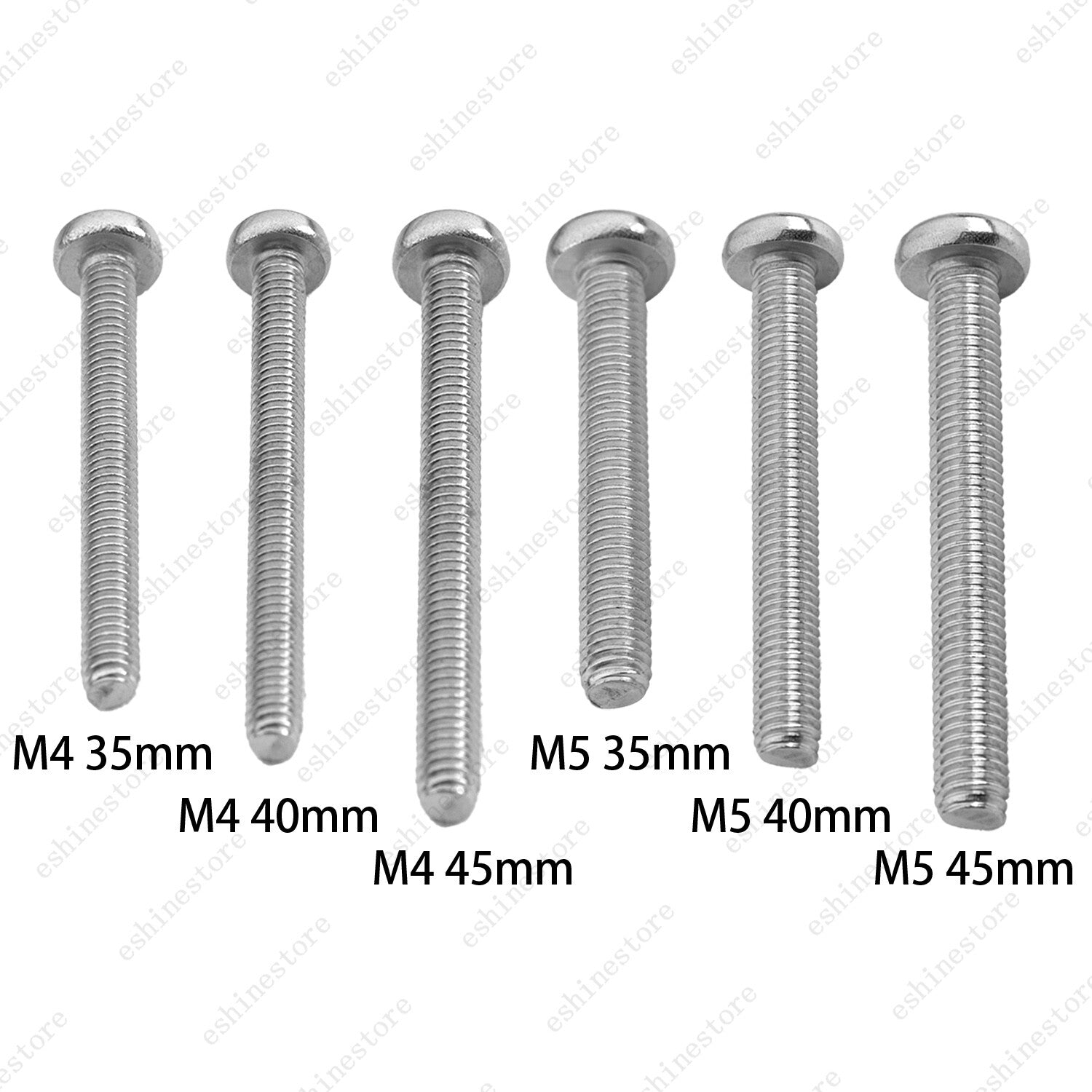 4 Pcs Stainless Steel Guitar Neck Screws&Inserts Kit for Bolt-On Guitar and Bass
