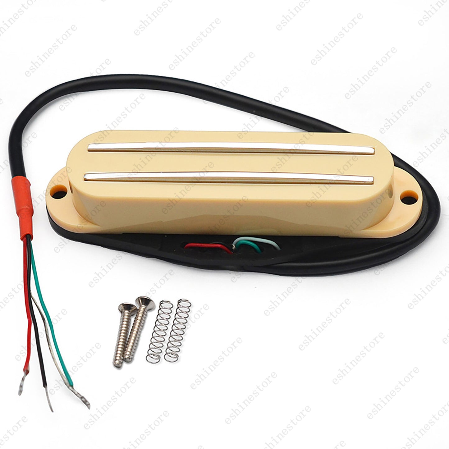 Alnico5 Dual Rails Guitar Pickup Mini Humbucker Pickup For Strat Guitar 12Colors