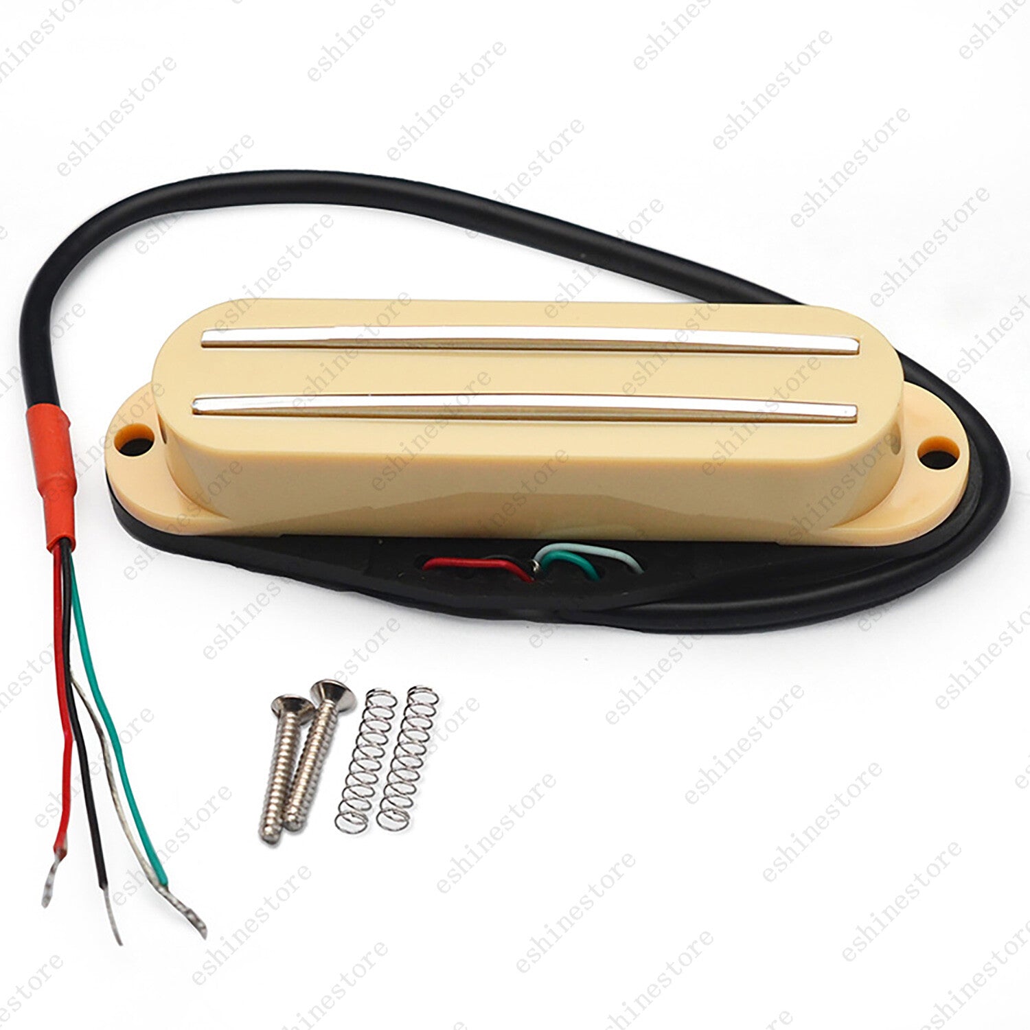 Alnico5 Dual Rails Guitar Pickup Mini Humbucker Pickup For Strat Guitar 12Colors