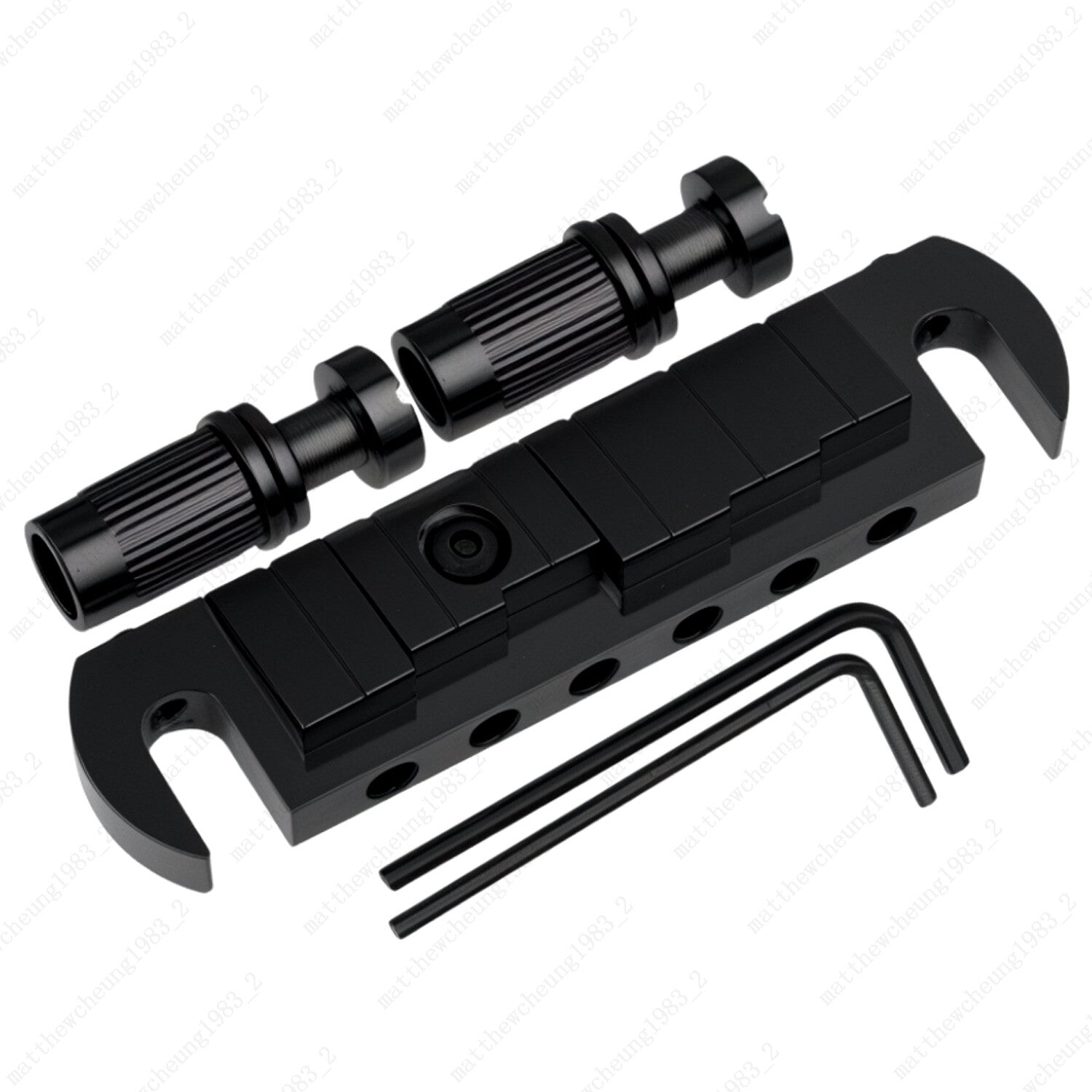 Electric Guitar Adjustable GTP Wraparound Bridge Tailpiece For Les Paul SG