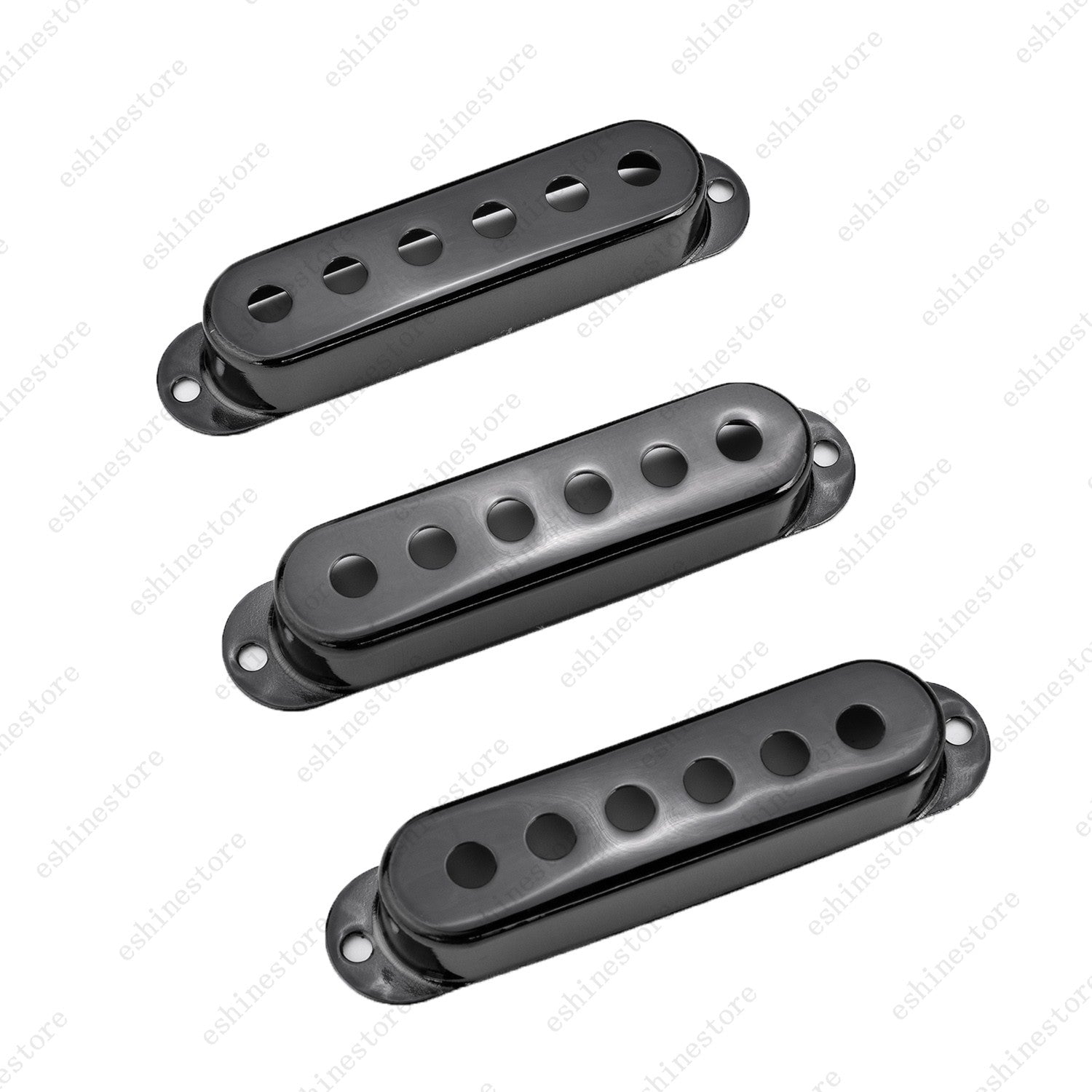 1/2/3 Pcs Brass Metal SSS Single Coil Pickup Covers For Fender SQ Strat 5 Colors