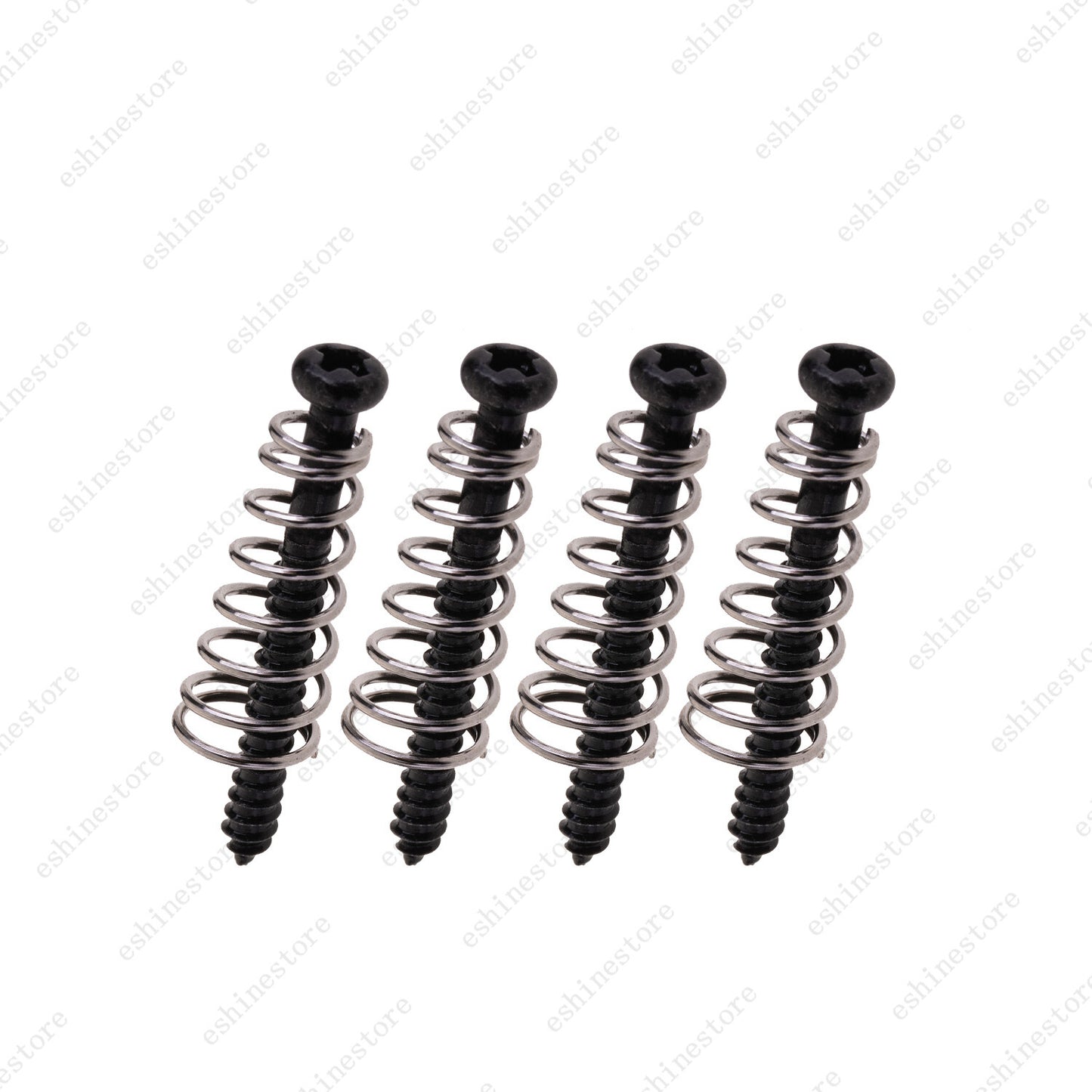 4 Pcs M2.5x26 Guitar  Bass Pickup  Mounting Height Screw Spring 3 Colors For P90