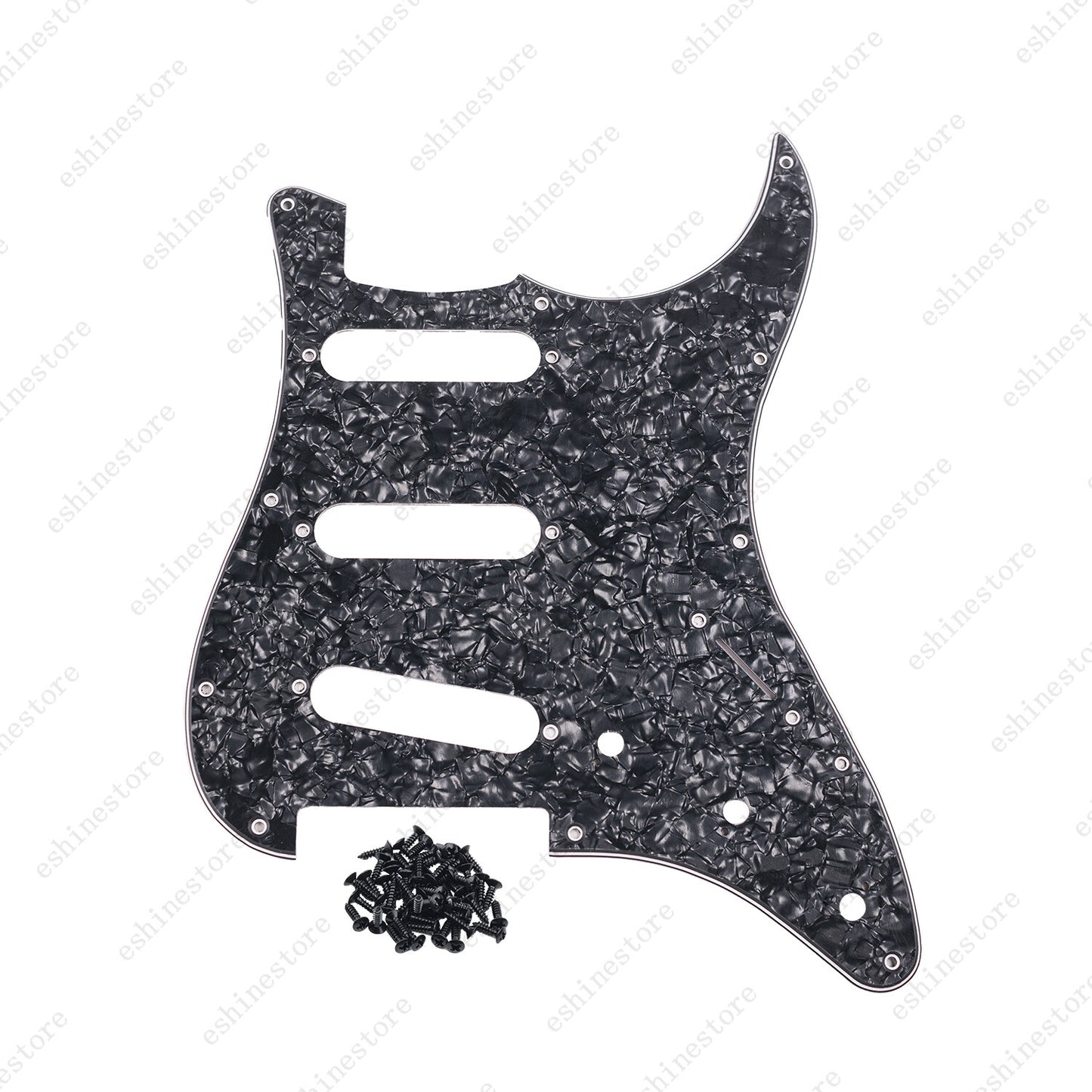 SSS 11-Hole ST Style Guitar Pickguard Pick Guard Scratch Plate Multicolors