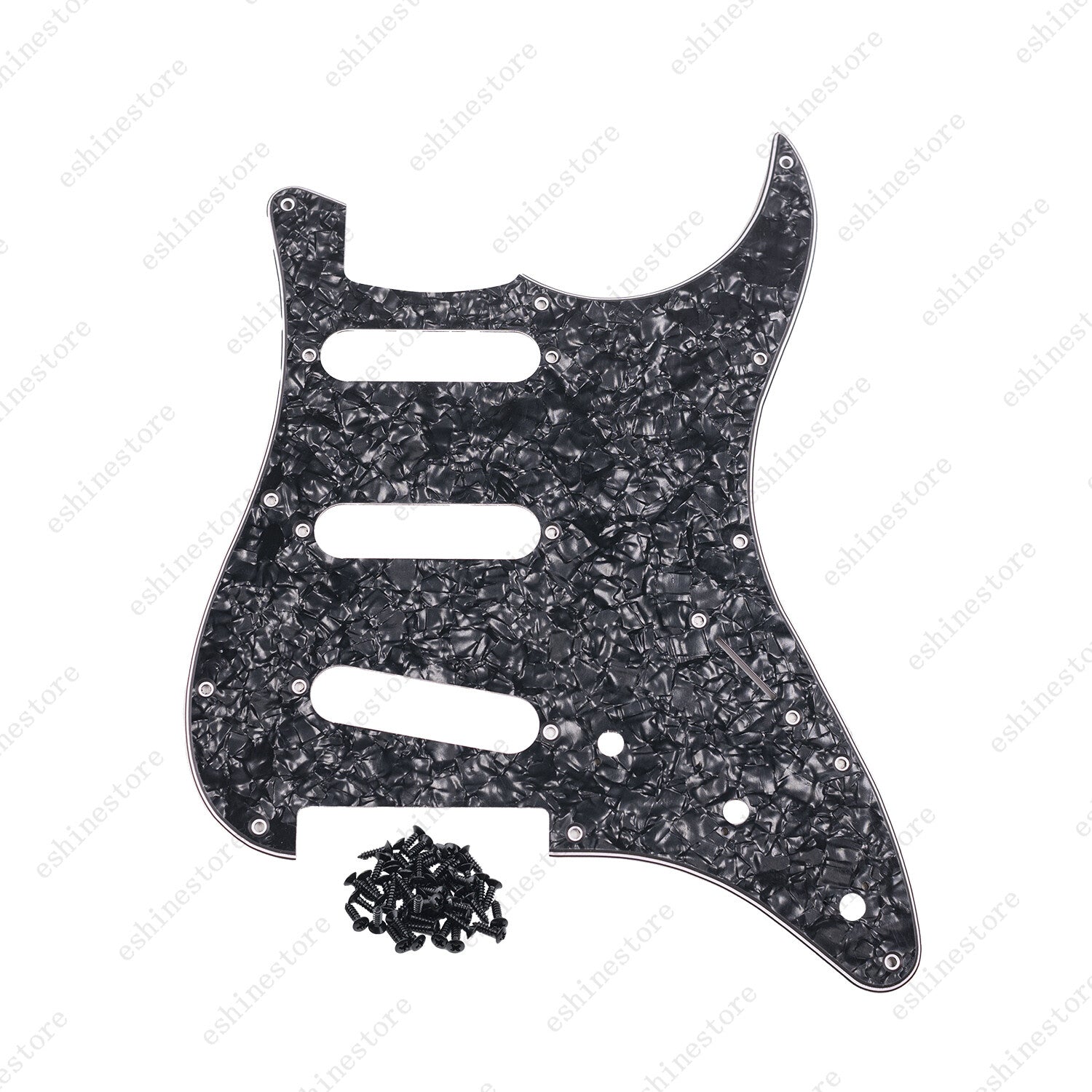 SSS 11-Hole ST Style Guitar Pickguard Pick Guard Scratch Plate Multicolors