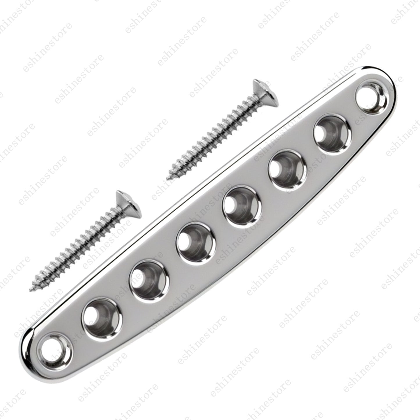 Guitar Bridge String Thru Body Ferrules Plate Bushing Plate For Electric Guitar