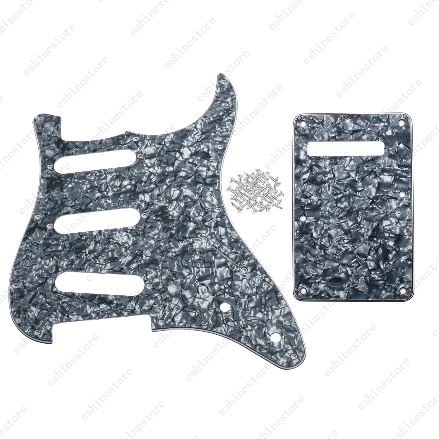 Guitar SSS 3Ply Pickguard&Back Plate for USA MIM Standard Fender ST Multicolors