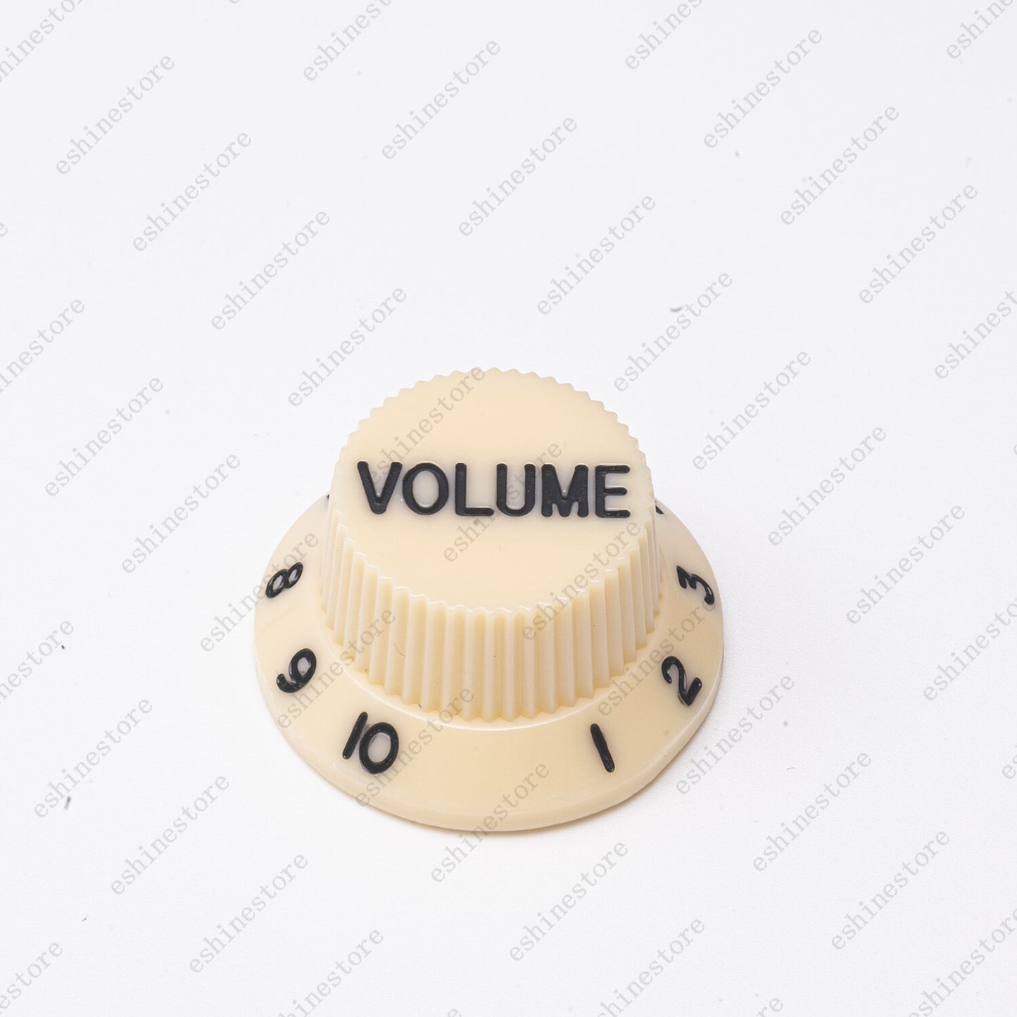 3x Cream /Black Numbers Electirc Guitar Knobs Volume Tone Knob For Stratocaster
