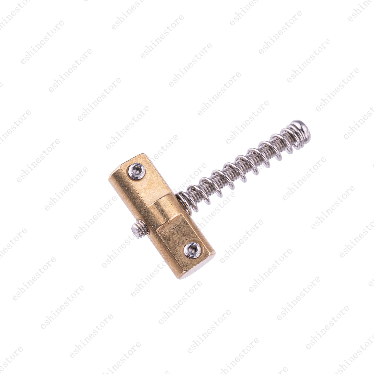 10.8mm Compensated Vintage Brass Saddles Set of 3 For Telecaster  Guitar Bridge