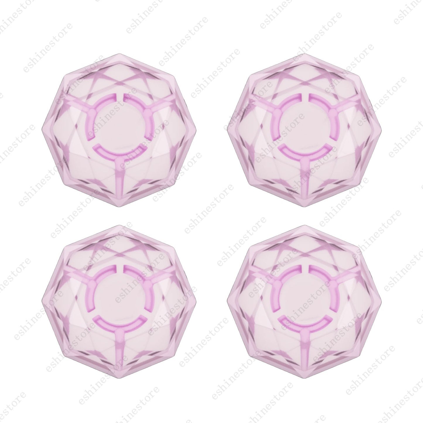 1/2/4 Pcs Diamond Shape Guitar Effect Pedal Footswitch Toppers Foot Nail Cap