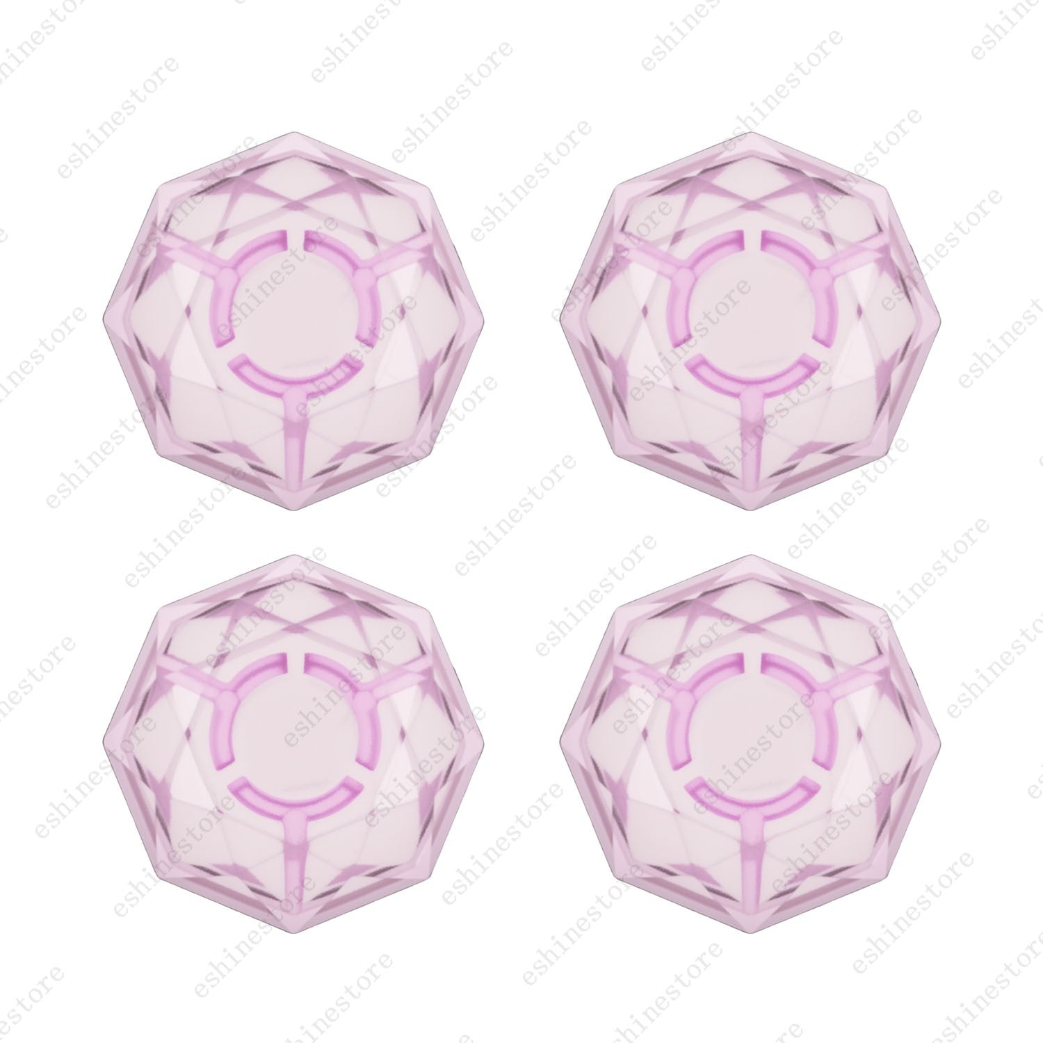 1/2/4 Pcs Diamond Shape Guitar Effect Pedal Footswitch Toppers Foot Nail Cap