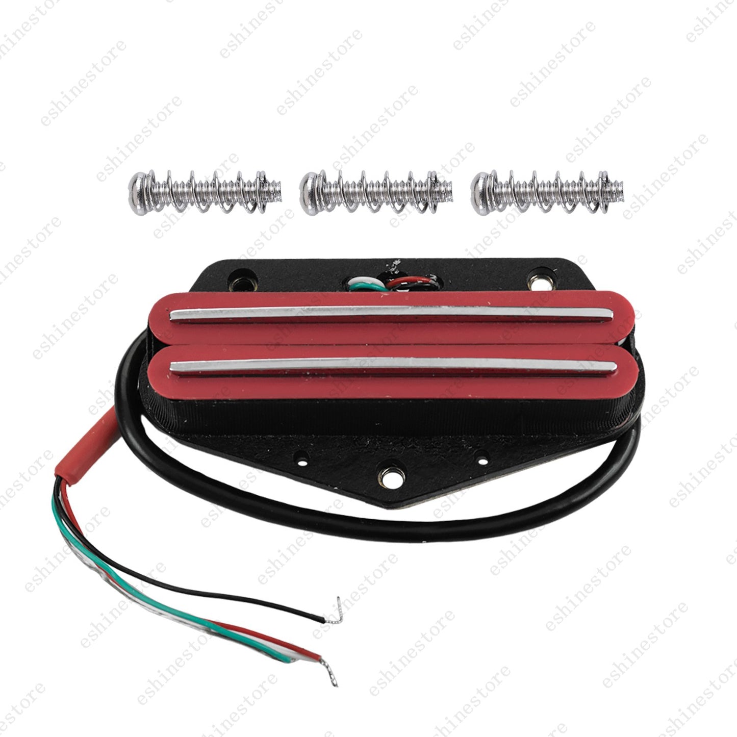 Guitar Alnico 5 Hot Dual Rail Bridge Pickup Humbucker For Telecaster 4 Colors