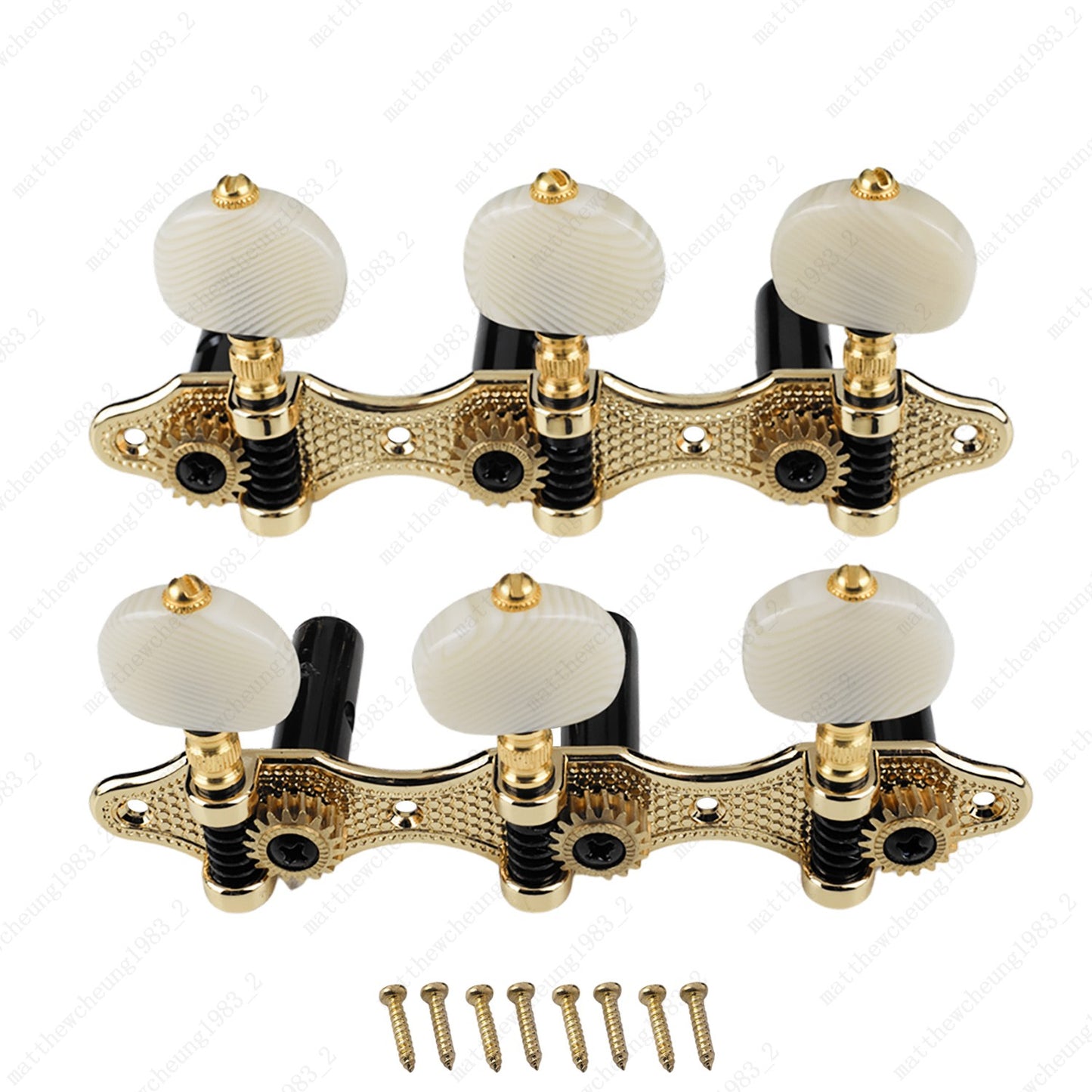 1 Set Classical Guitar Machine Head 1:18 Tuners Machine Head Replacement 3L + 3R