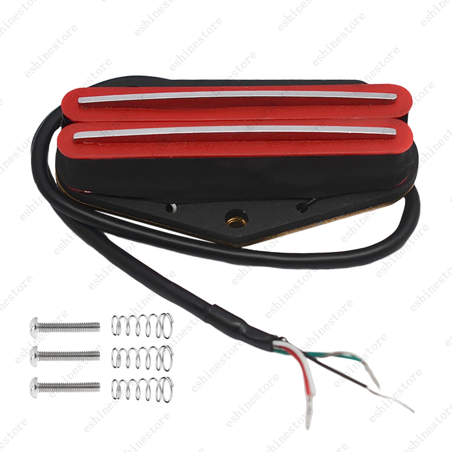 Guitar Ceramic Hot Dual Rail Bridge Pickup Humbucker For Telecaster 4 Colors