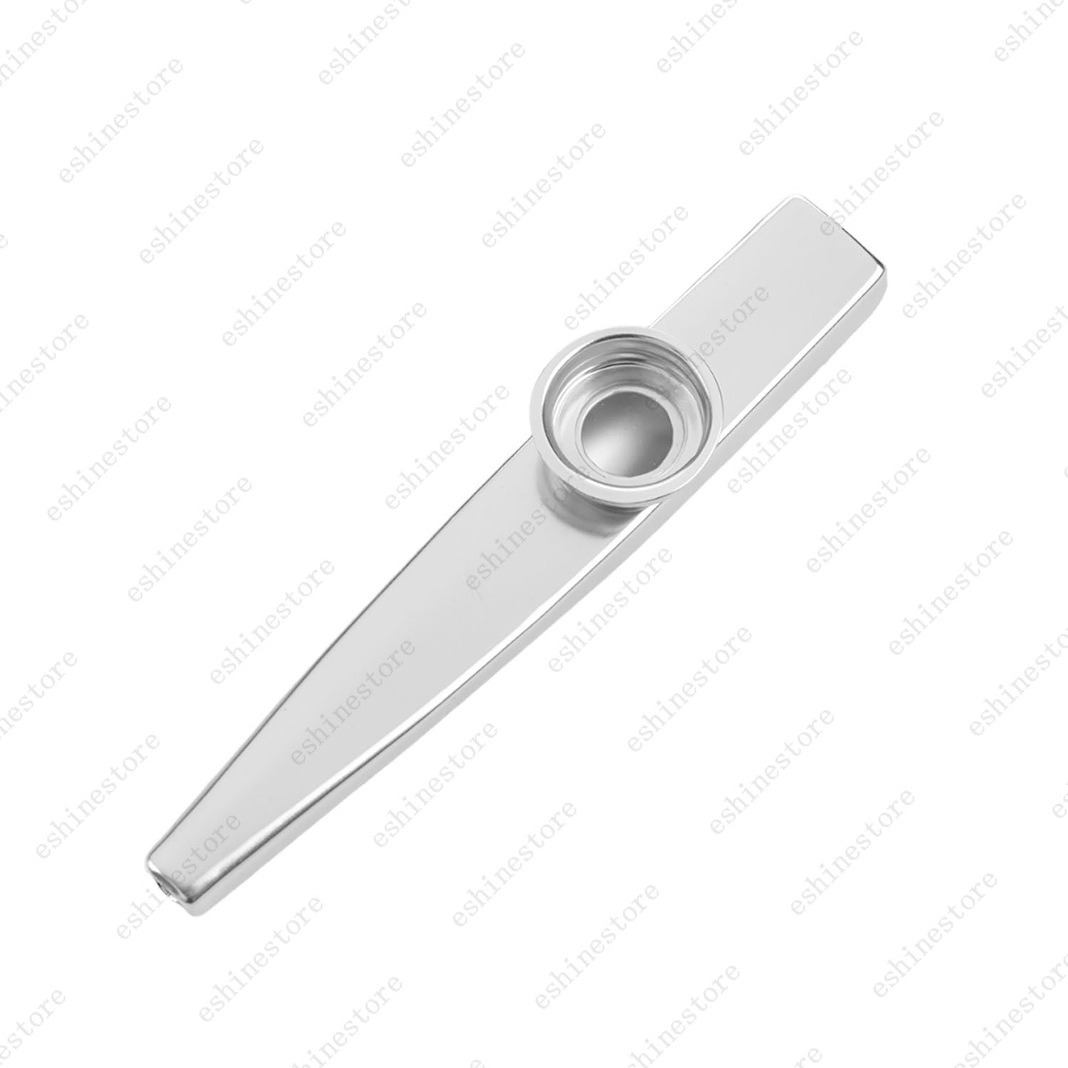 1pcs Aluminum Metal Kazoo Portable Wind Mouth Musical Instrument 7 Color Options