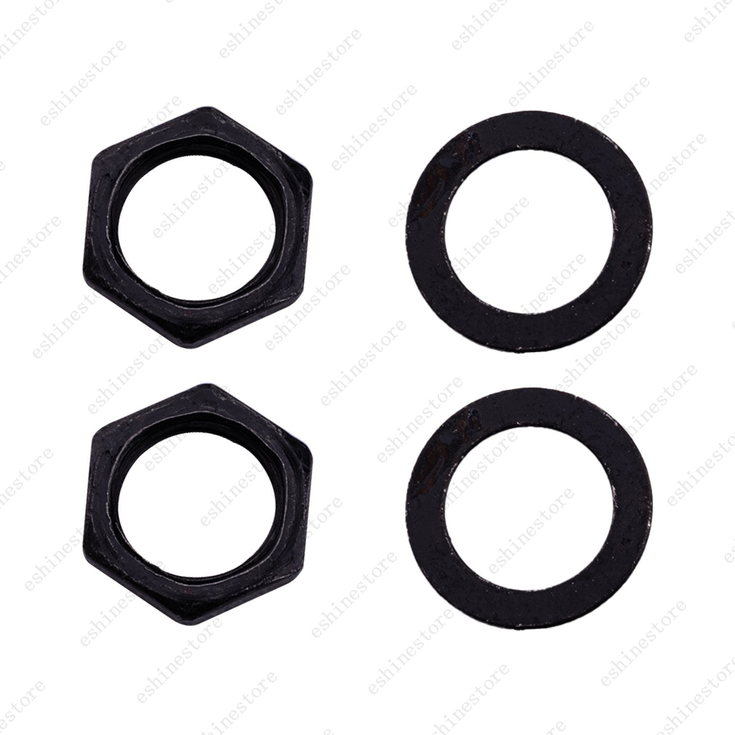 Set of 1/2/4 Metric Thread M9 Guitar Bass Nut Washer For Input Output Jack