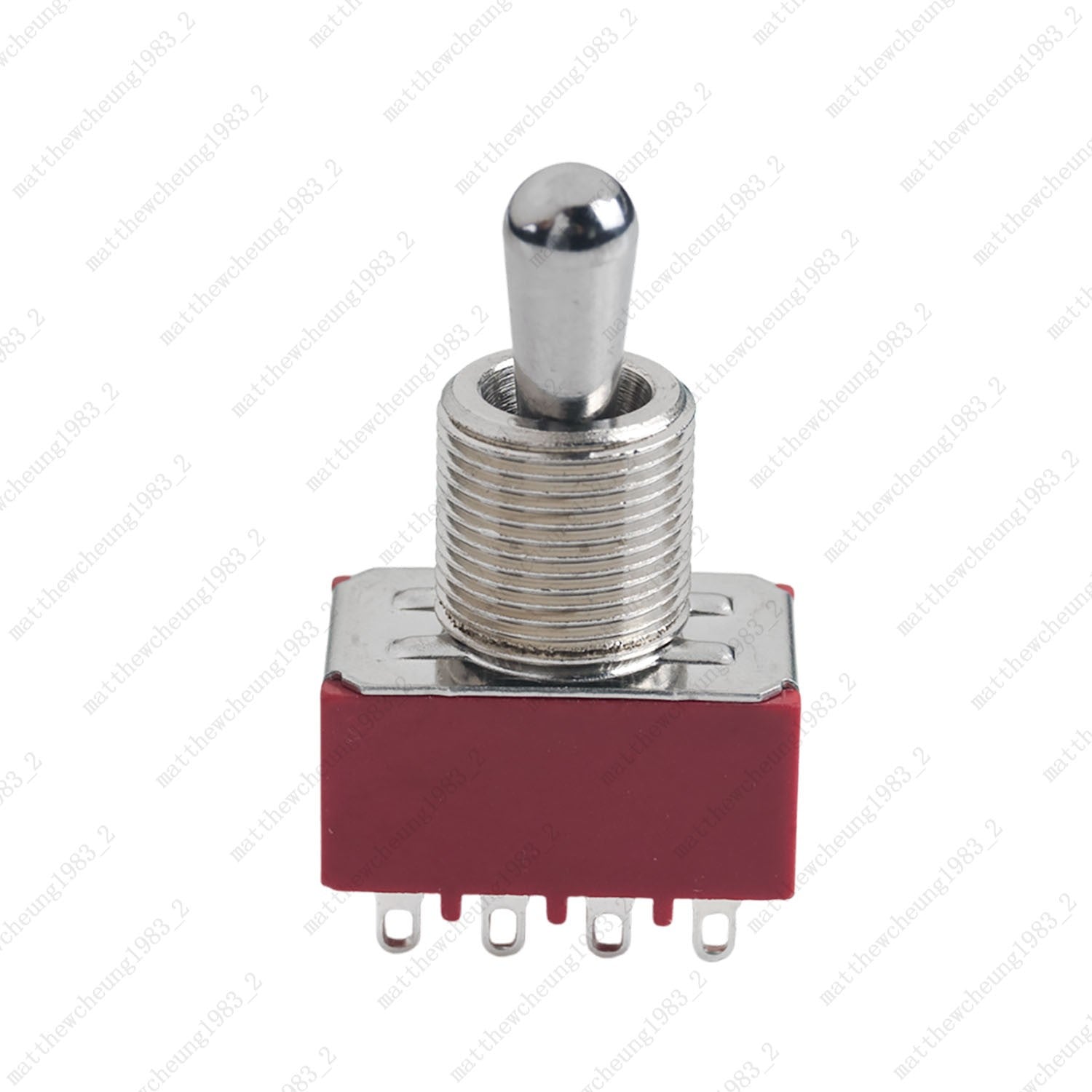 1/3/5 x Guitar/AMP Fat Bat Toggle Switch 4PDT 12Pin 2-Position ON-ON Sealed