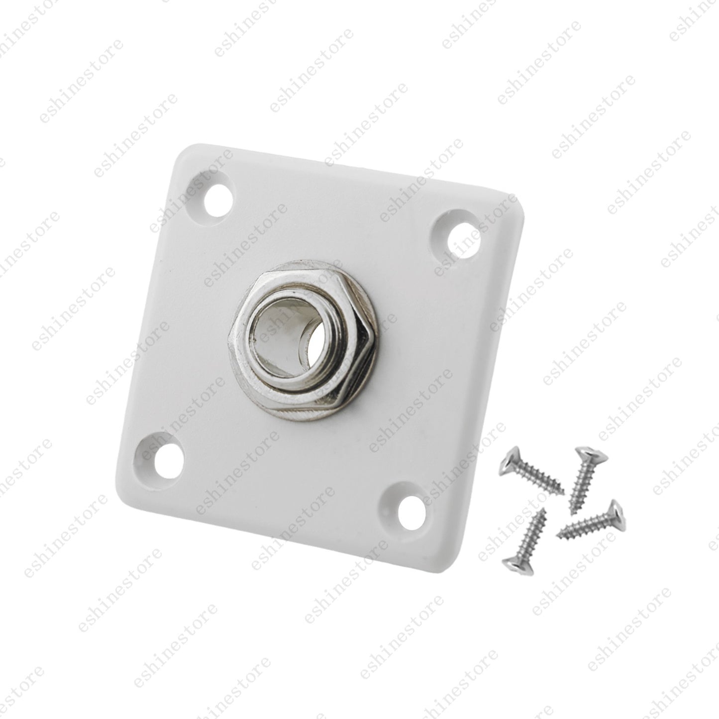 1 Set Square Plate Electric Guitar Output Jack Socket For Les Paul SG Guitar