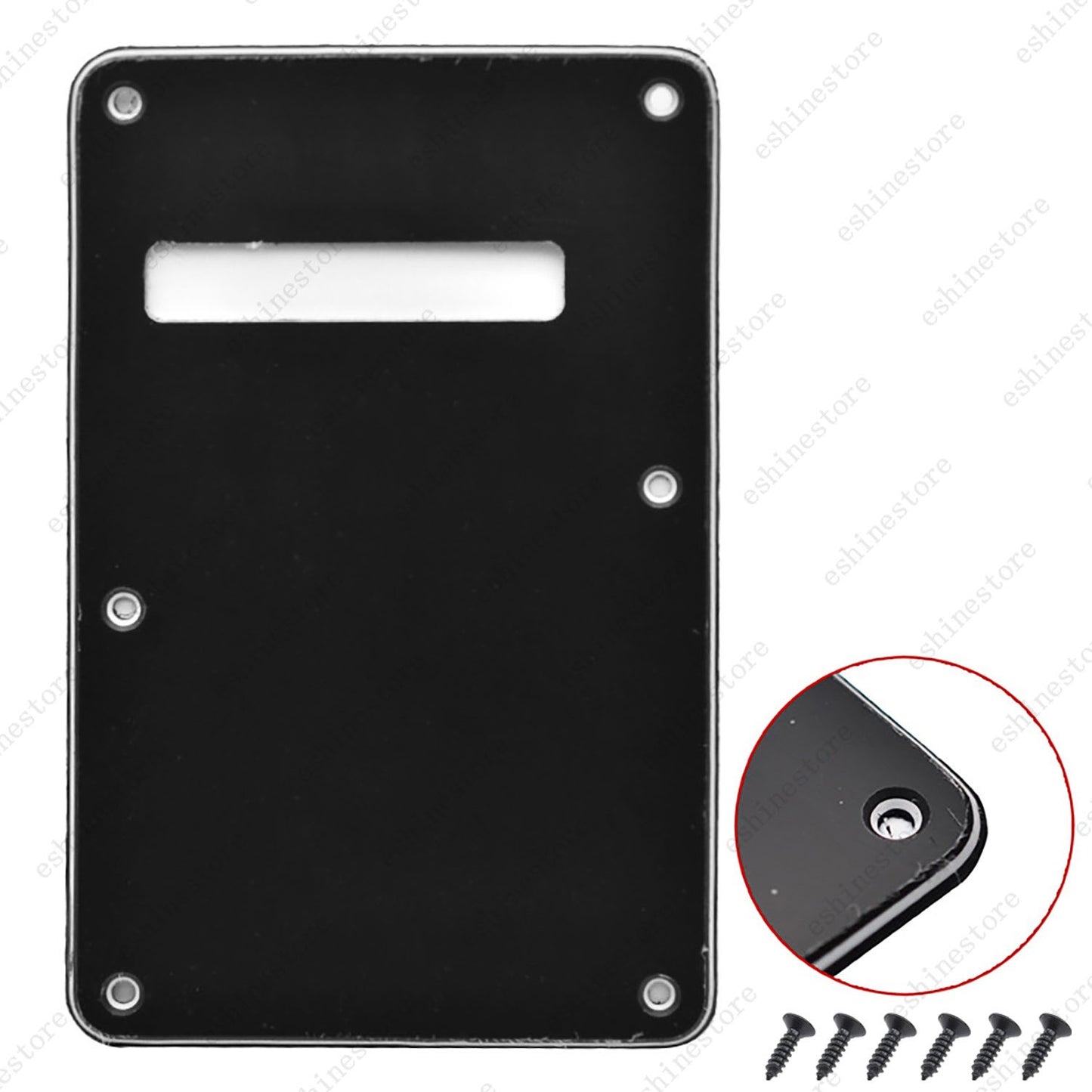 Electric Guitar Tremolo Cover Back Plate Trem Spring Cover For Strat 10Colors