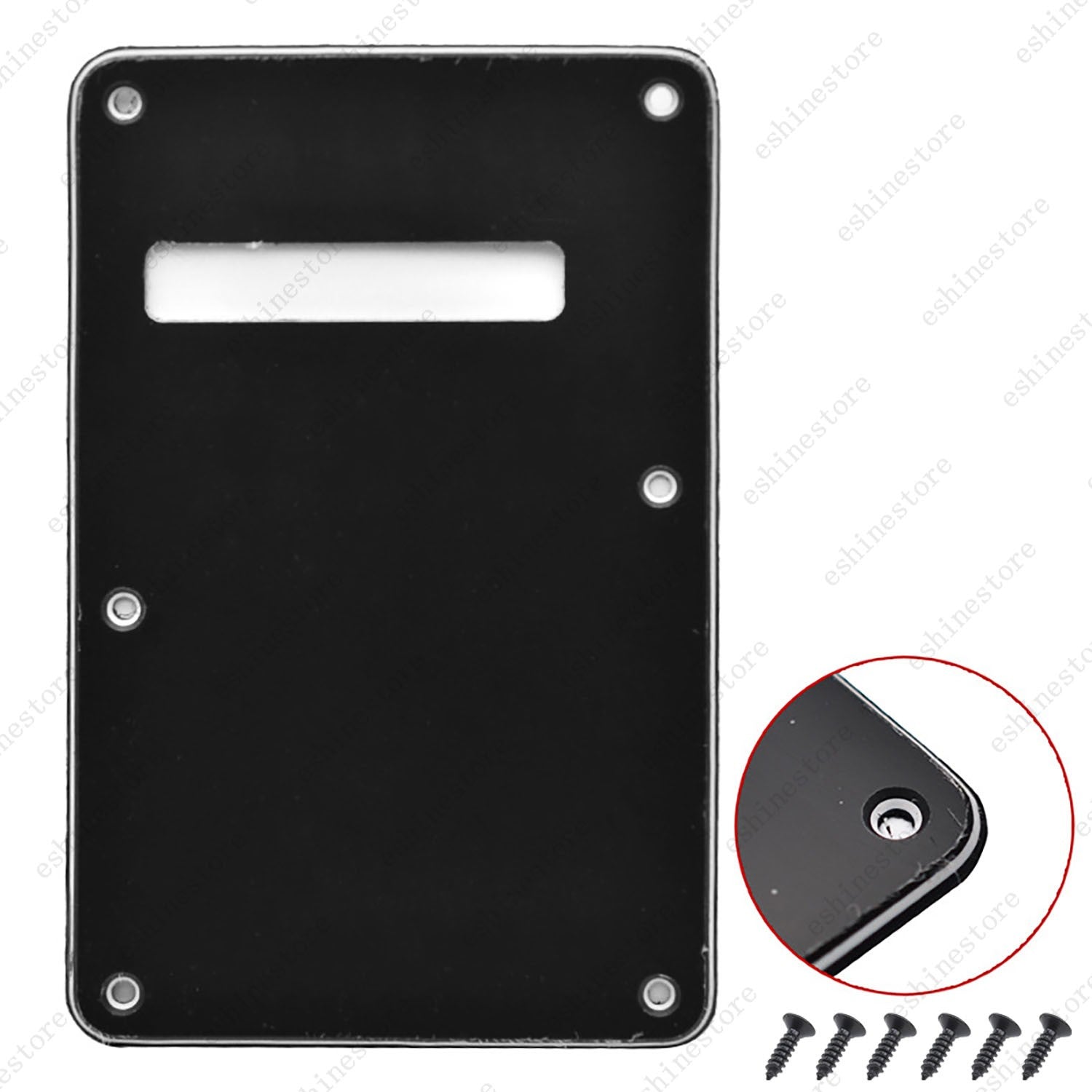 Electric Guitar Tremolo Cover Back Plate Trem Spring Cover For Strat 10Colors