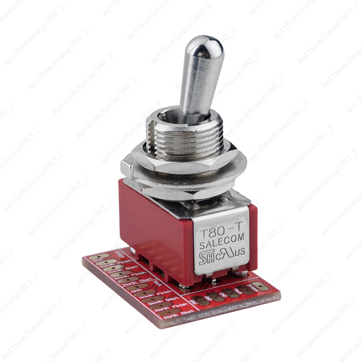 Special Fat Bat Toggle Switch DPDT Onboard 3 Way For Series/Split/Parallel