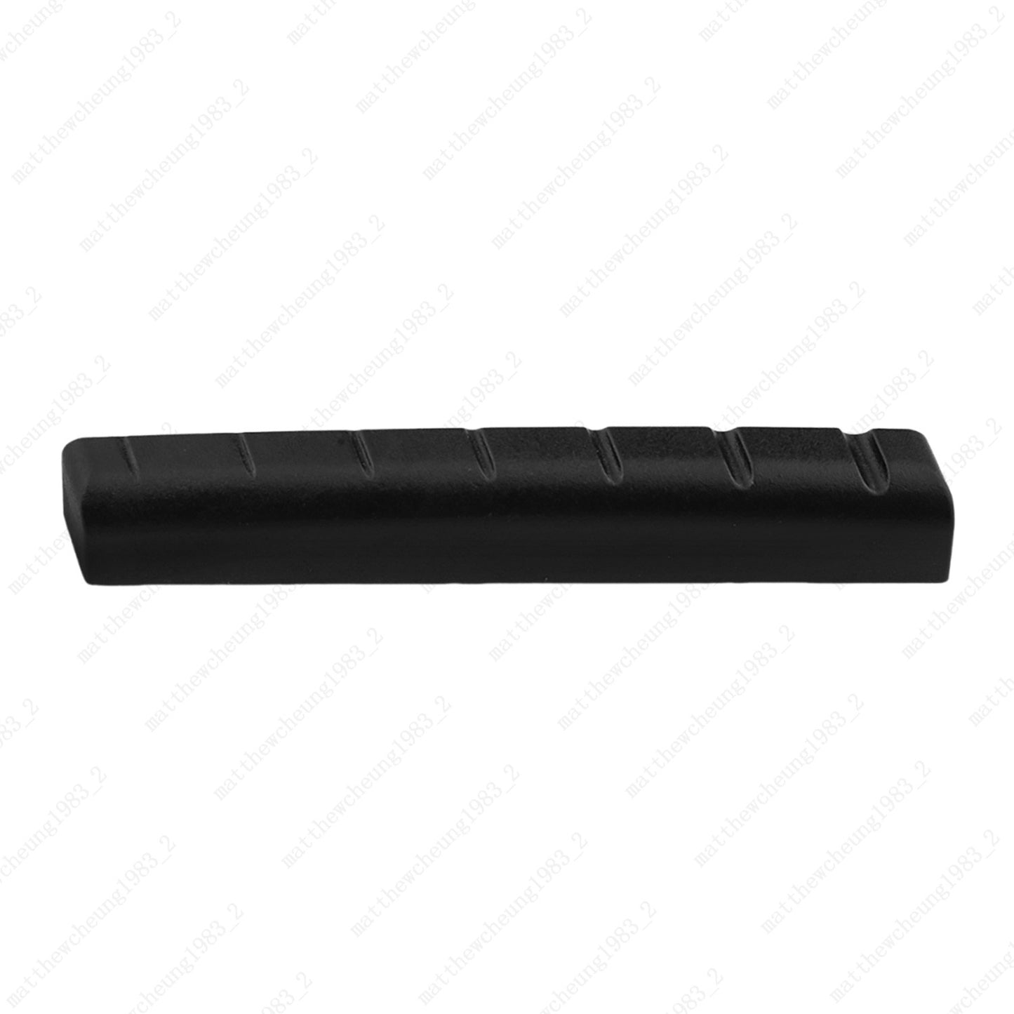 Electric Guitar 7 String Pre-slotted Plastic Fanned-fret Guitar Nut - Black