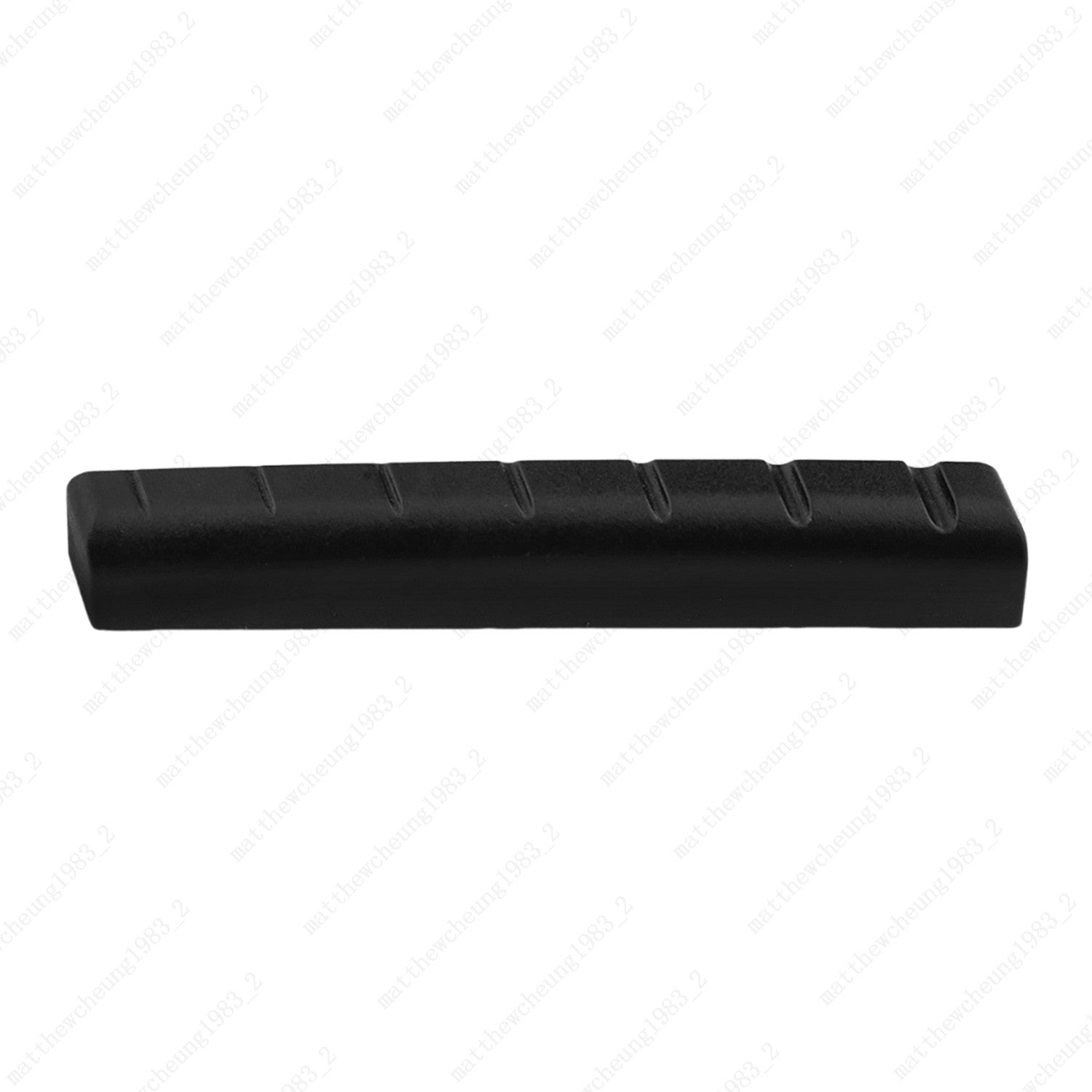Electric Guitar 7 String Pre-slotted Plastic Fanned-fret Guitar Nut - Black