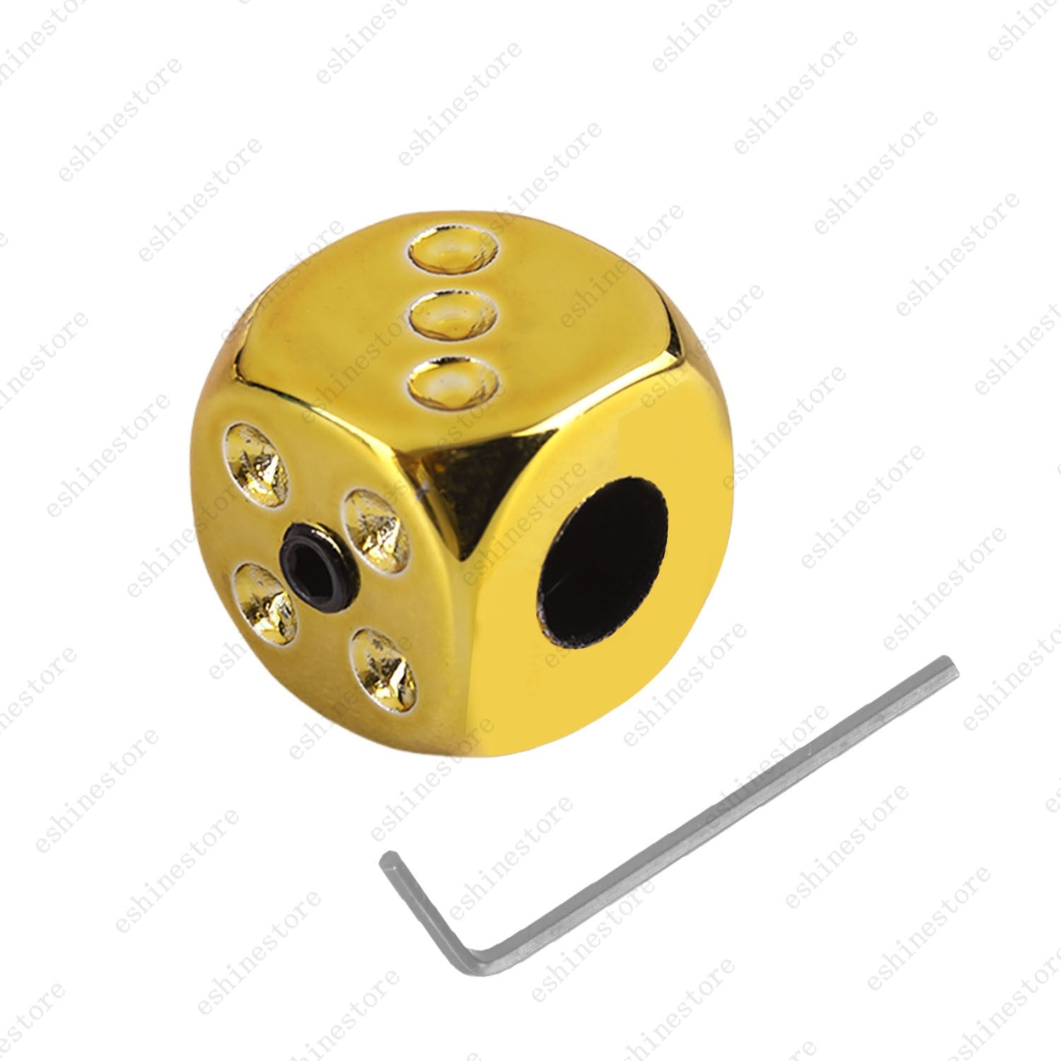1/2/4pcs Dice Guitar Tone Volume Control Knobs with Wrench for Electric Guitar