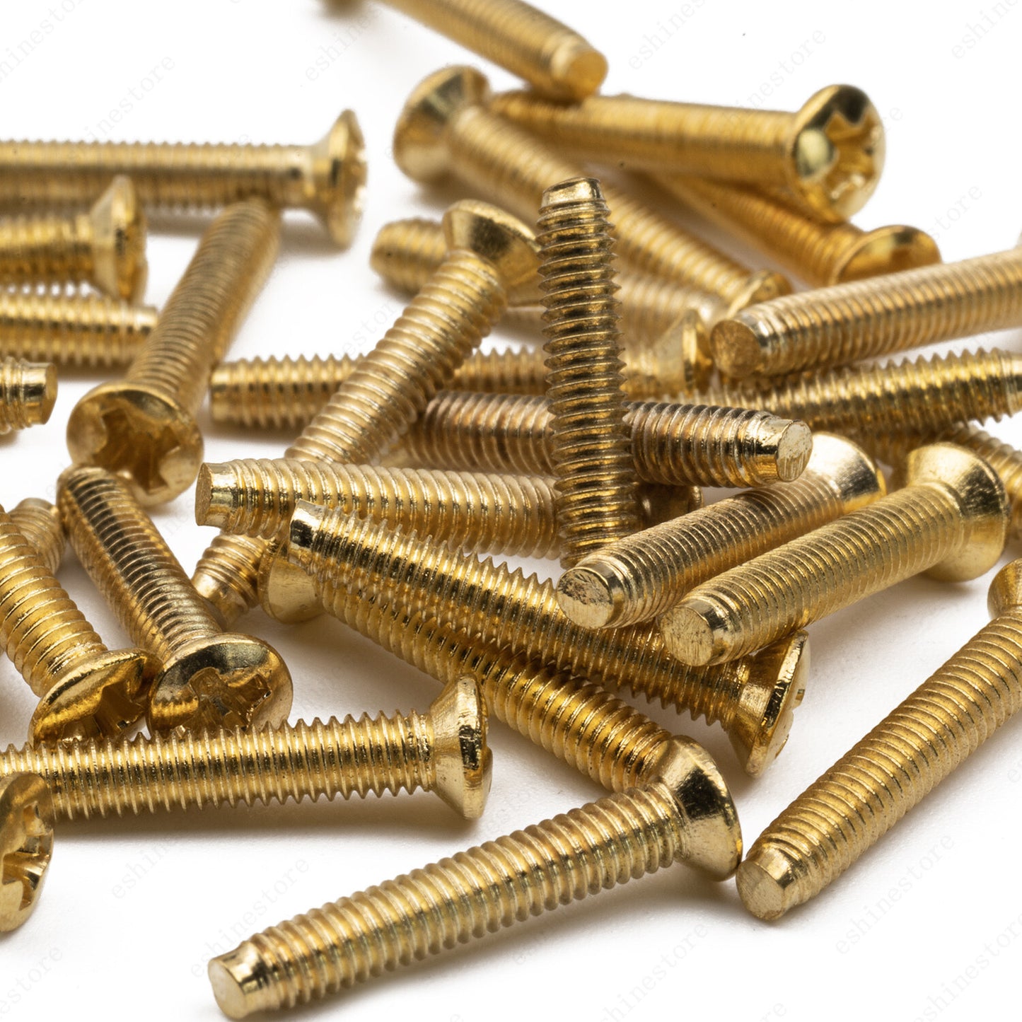 10 Pcs Guitar SHORT TUNER KNOB Tuning Machine Buttons  SCREWS 2.5x14 3 Color