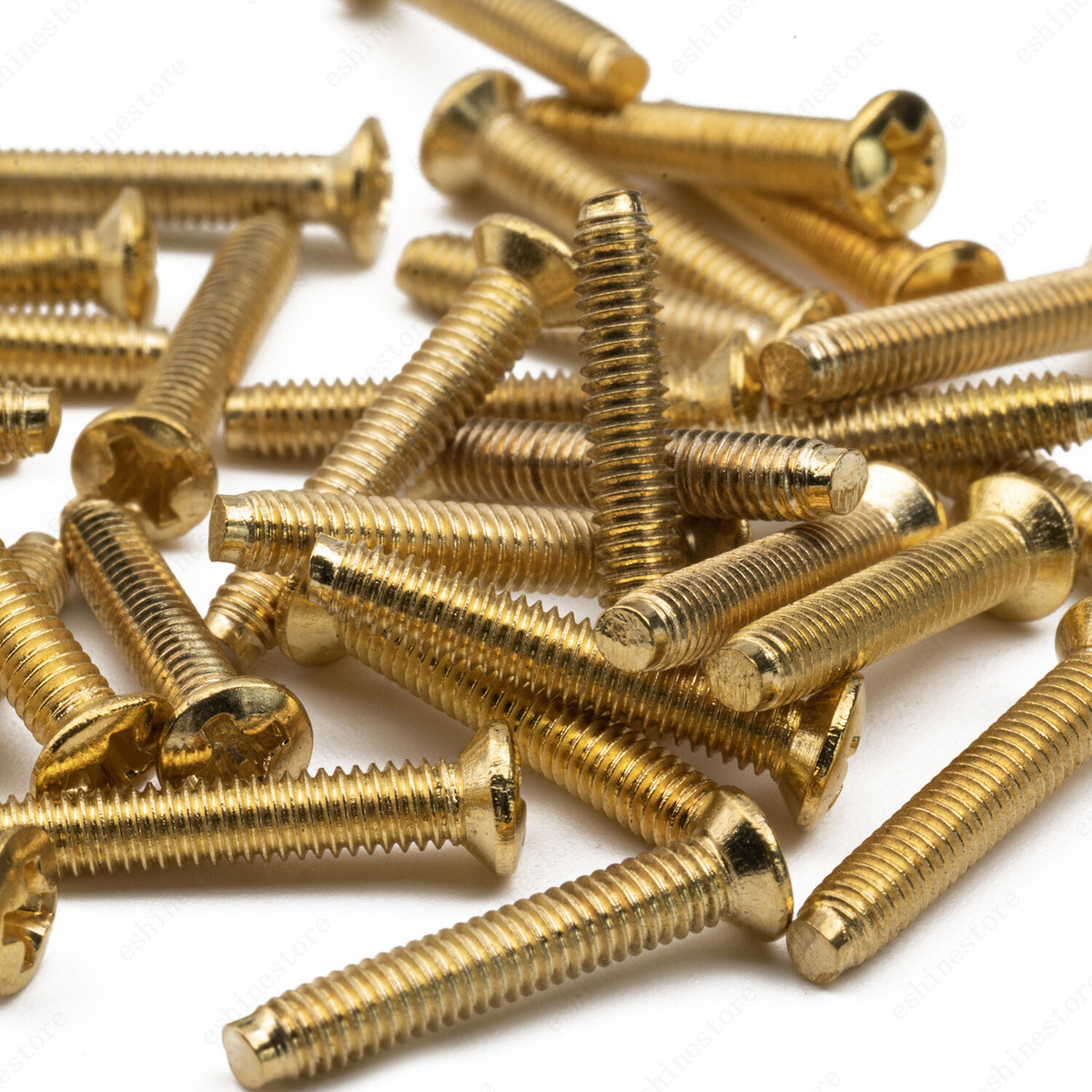 10 Pcs Guitar SHORT TUNER KNOB Tuning Machine Buttons  SCREWS 2.5x14 3 Color