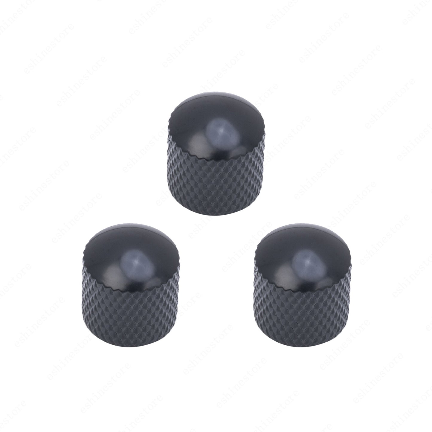 18-Splines 1-4 Pcs Metal Guitar 6mm Shaft Volume Tone Knobs For Ibanez PRS EPI