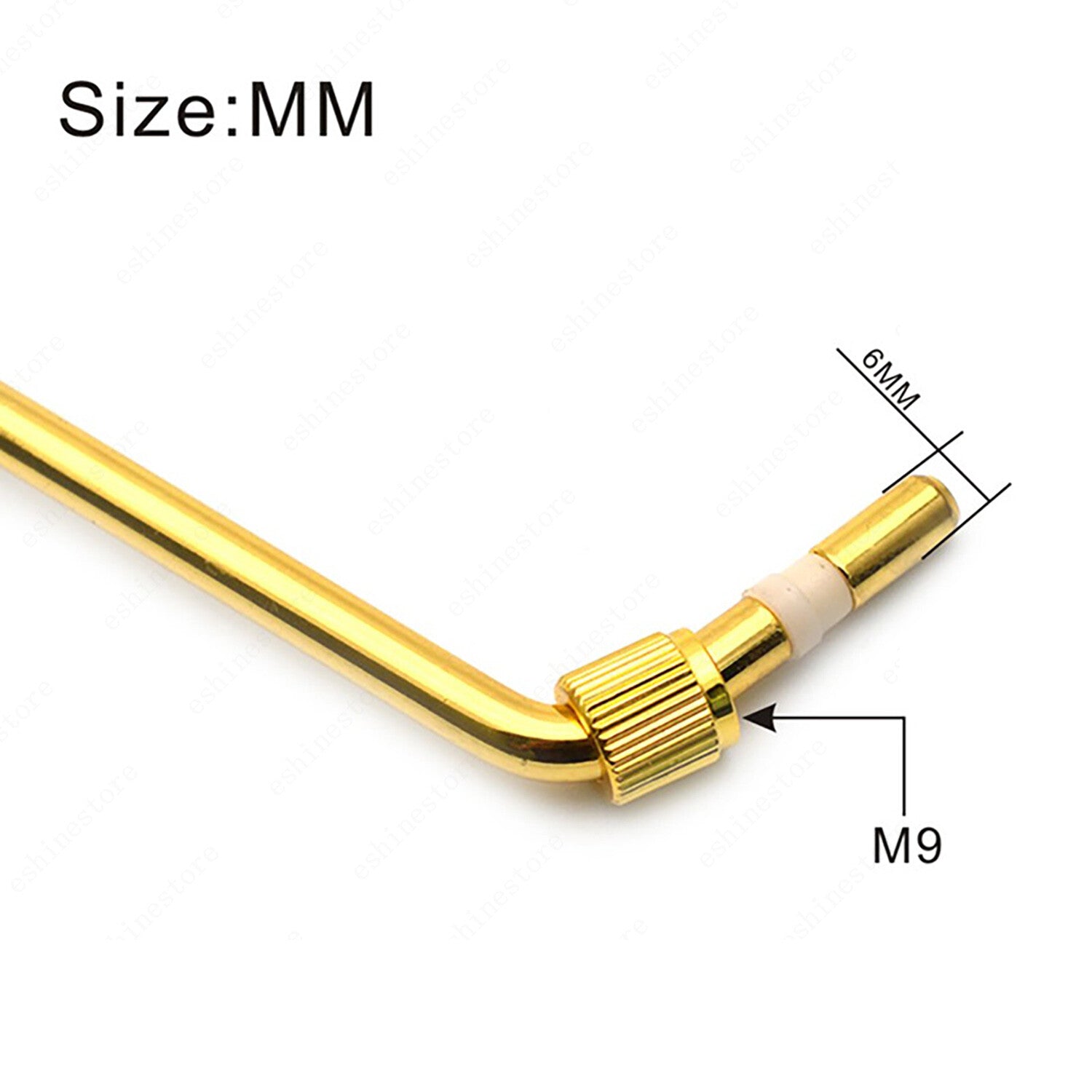Guitar Tremolo Arm 6mm Whammy Bar for Floyd Rose Tremolo Guitar Bridge 3 Color