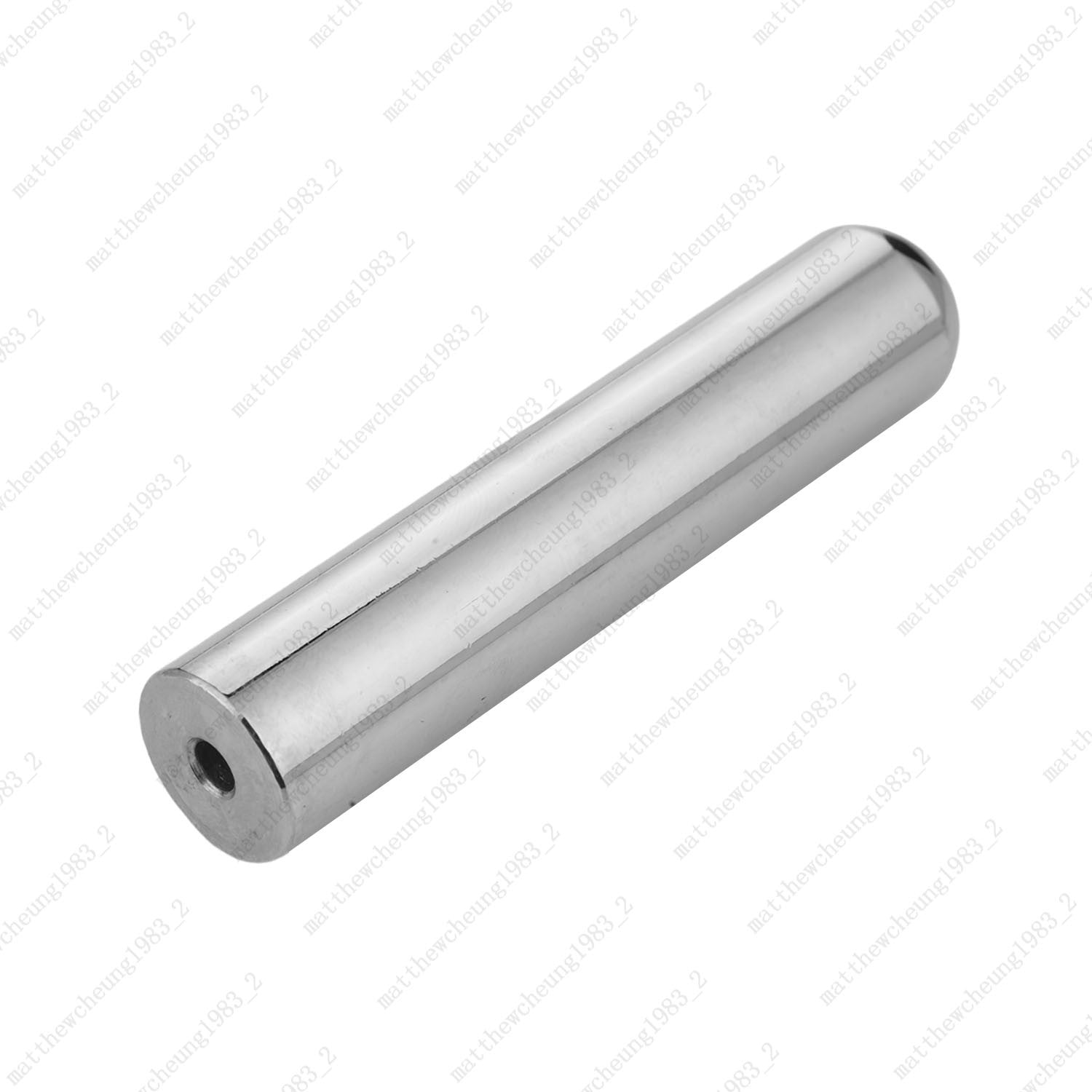 1pc 83MM Guitar Metal Roundnose Solid Tone Bar Lap Slide for Guitar Bass -Chrome