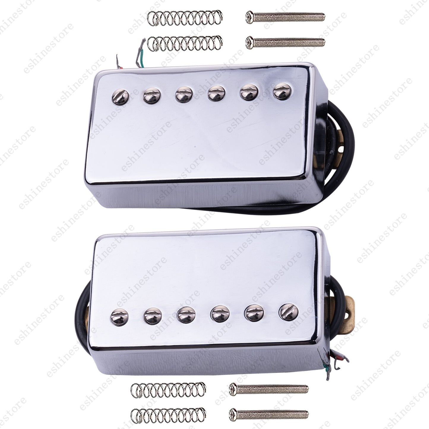 Guitar Humbucker Pickup Ceramic Magnet Neck OR Bridge Set for LP in 3Color