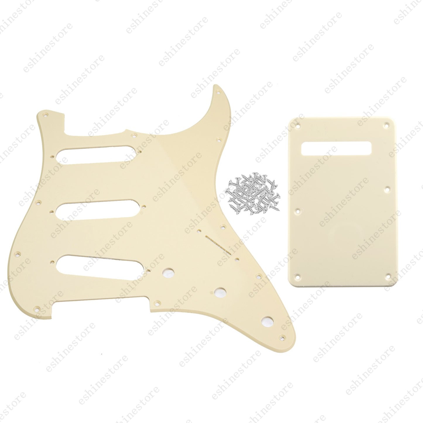 Guitar SSS 3Ply Pickguard&Back Plate for USA MIM Standard Fender ST Multicolors
