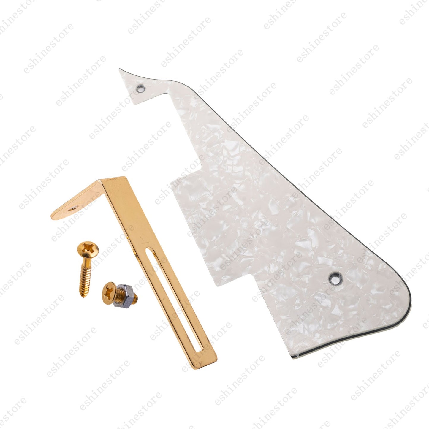 12 Color Guitar Pickguard with Gold Bracket Mounting Screws Set For Les Paul