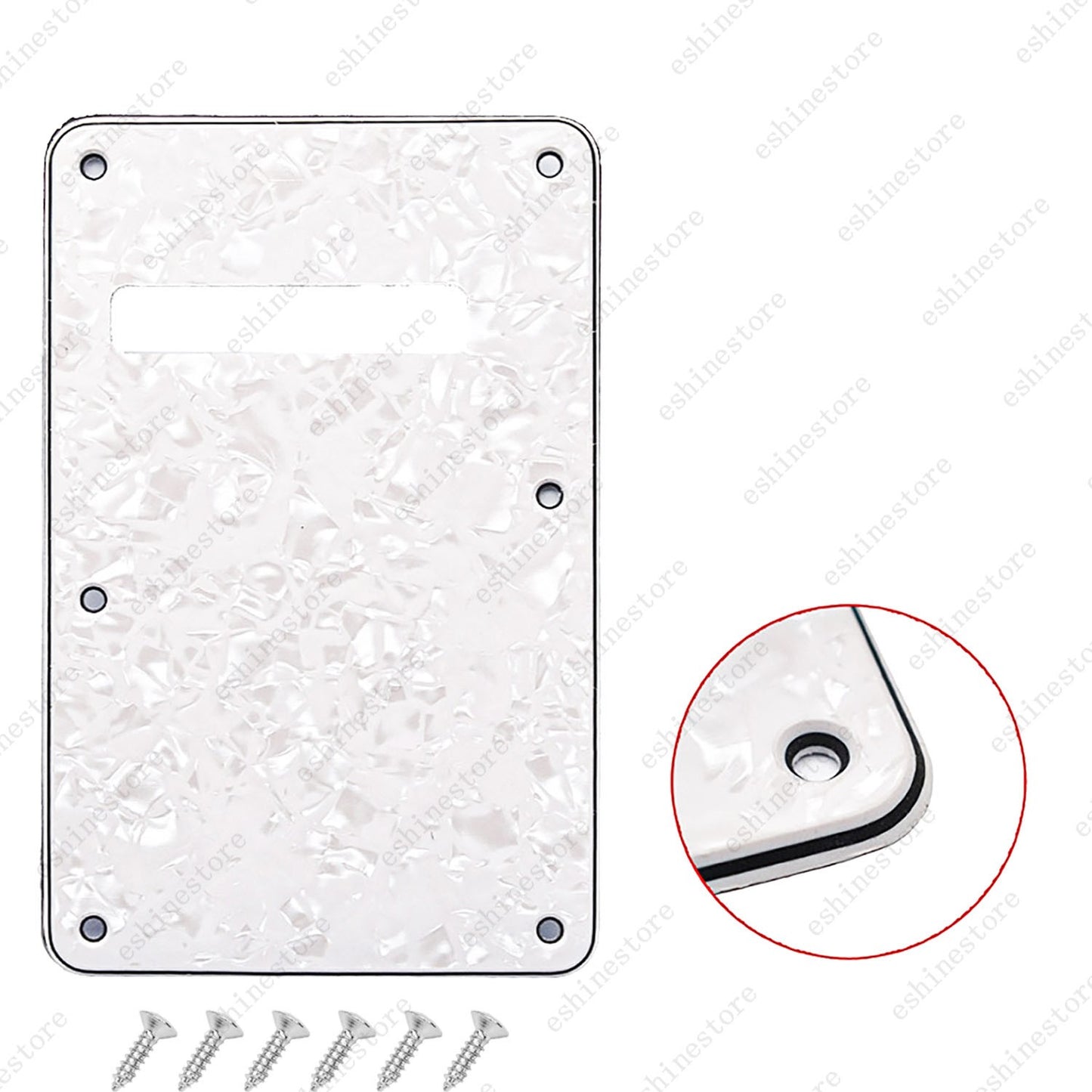 Electric Guitar Tremolo Cover Back Plate Trem Spring Cover For Strat 10Colors