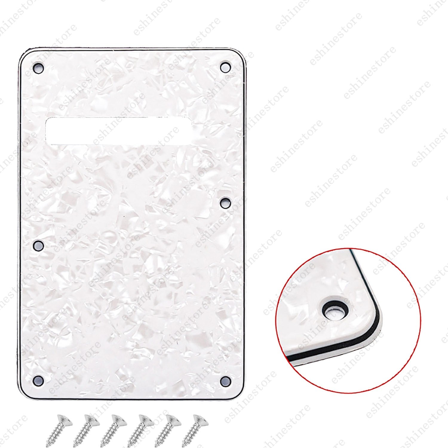 Electric Guitar Tremolo Cover Back Plate Trem Spring Cover For Strat 10Colors