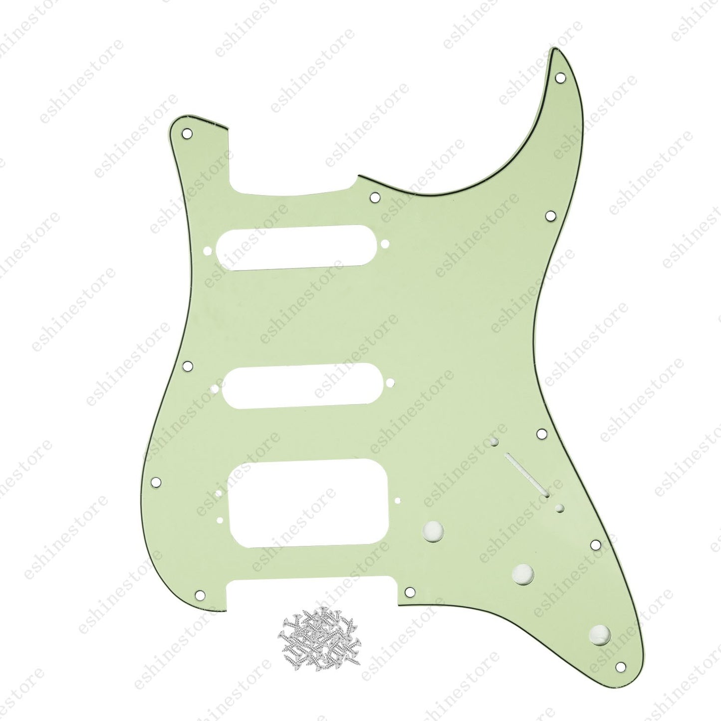 11-Hole HSS Pickguard w/ Screw For US MIM Fender Modern/Player (3-Screw Hum)