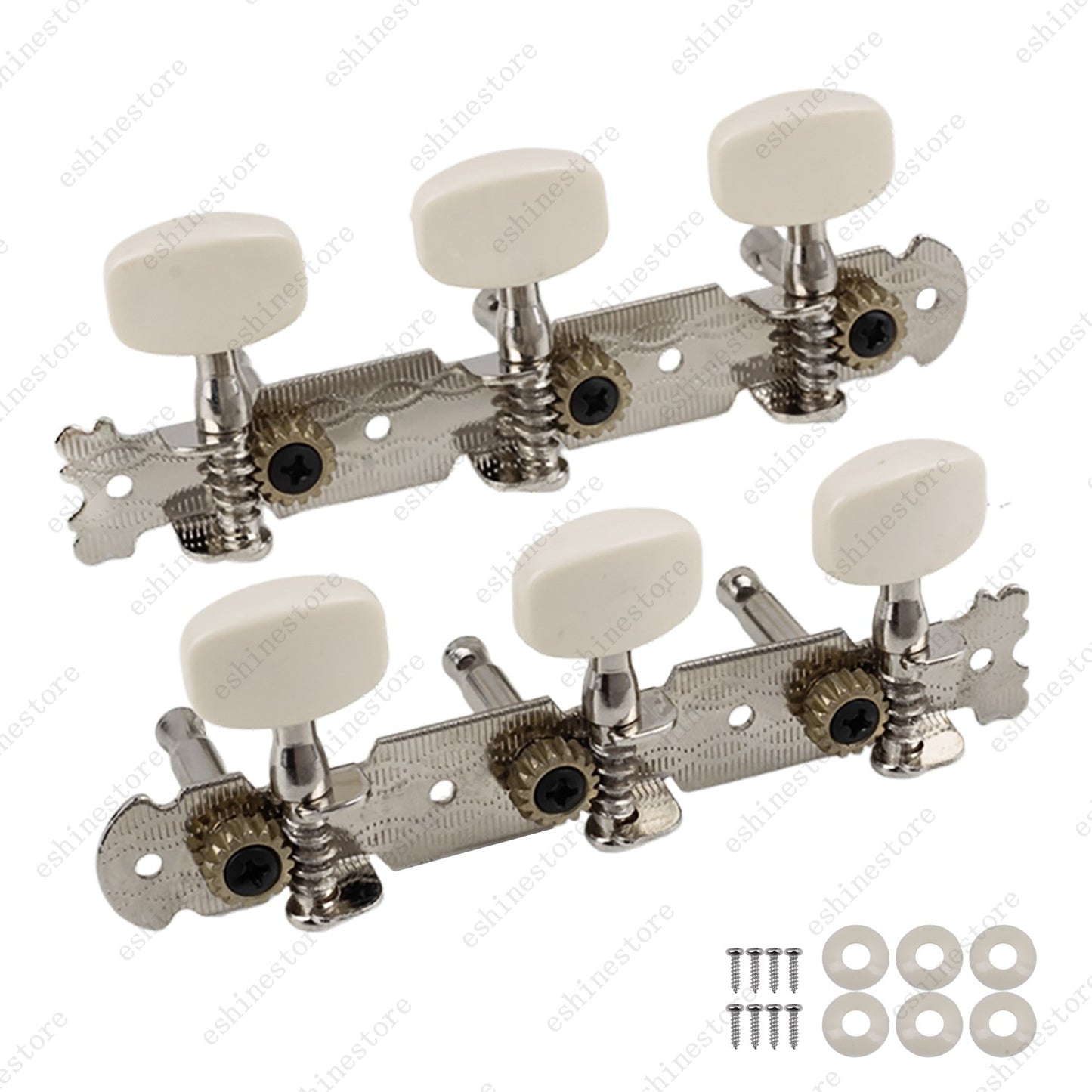 1 Set of 3L3R Classical Guitar Tuning Pegs Keys Tuners Machine Heads 1:16 Ratio