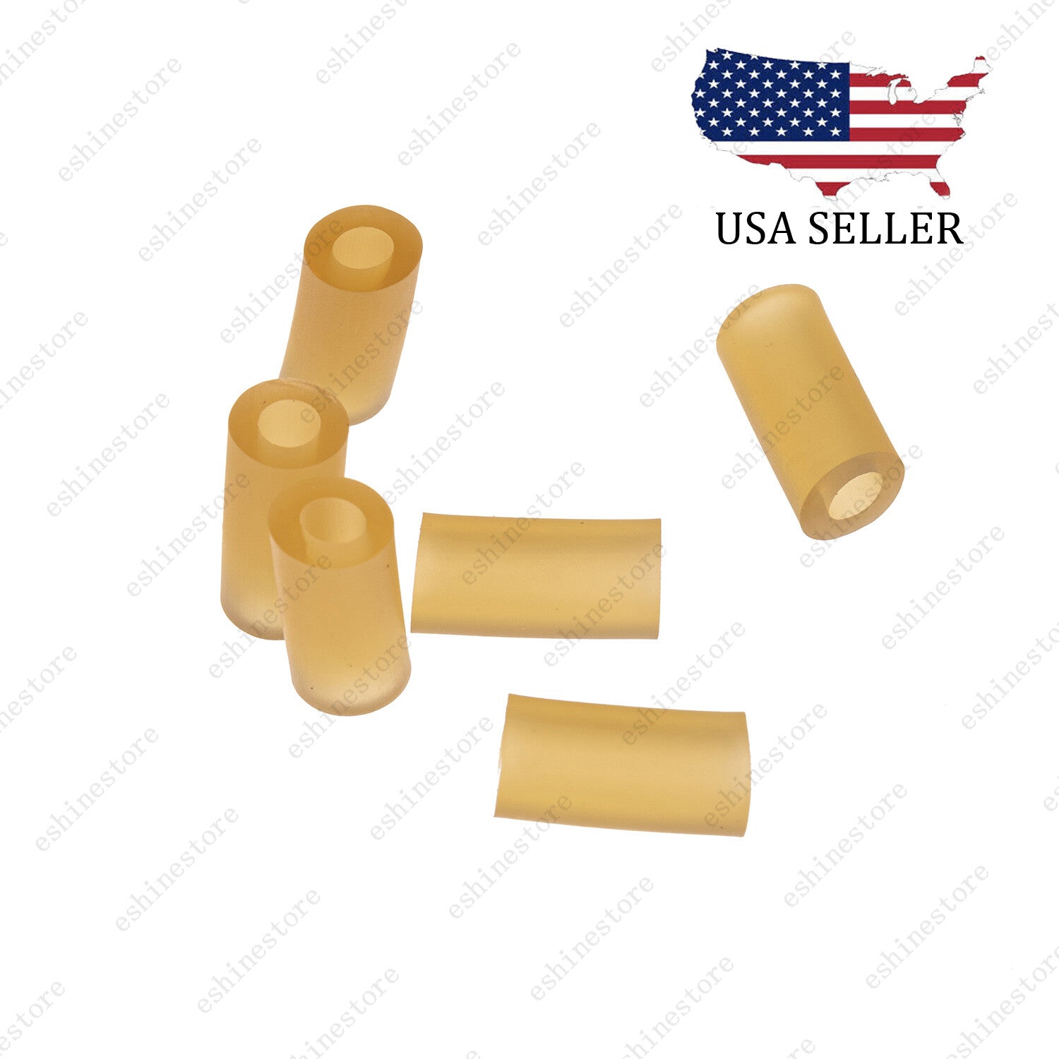 6x 1/2inch 12mm Pickup Height Adjustment Rubber Spring Tubing for Fender ST TL