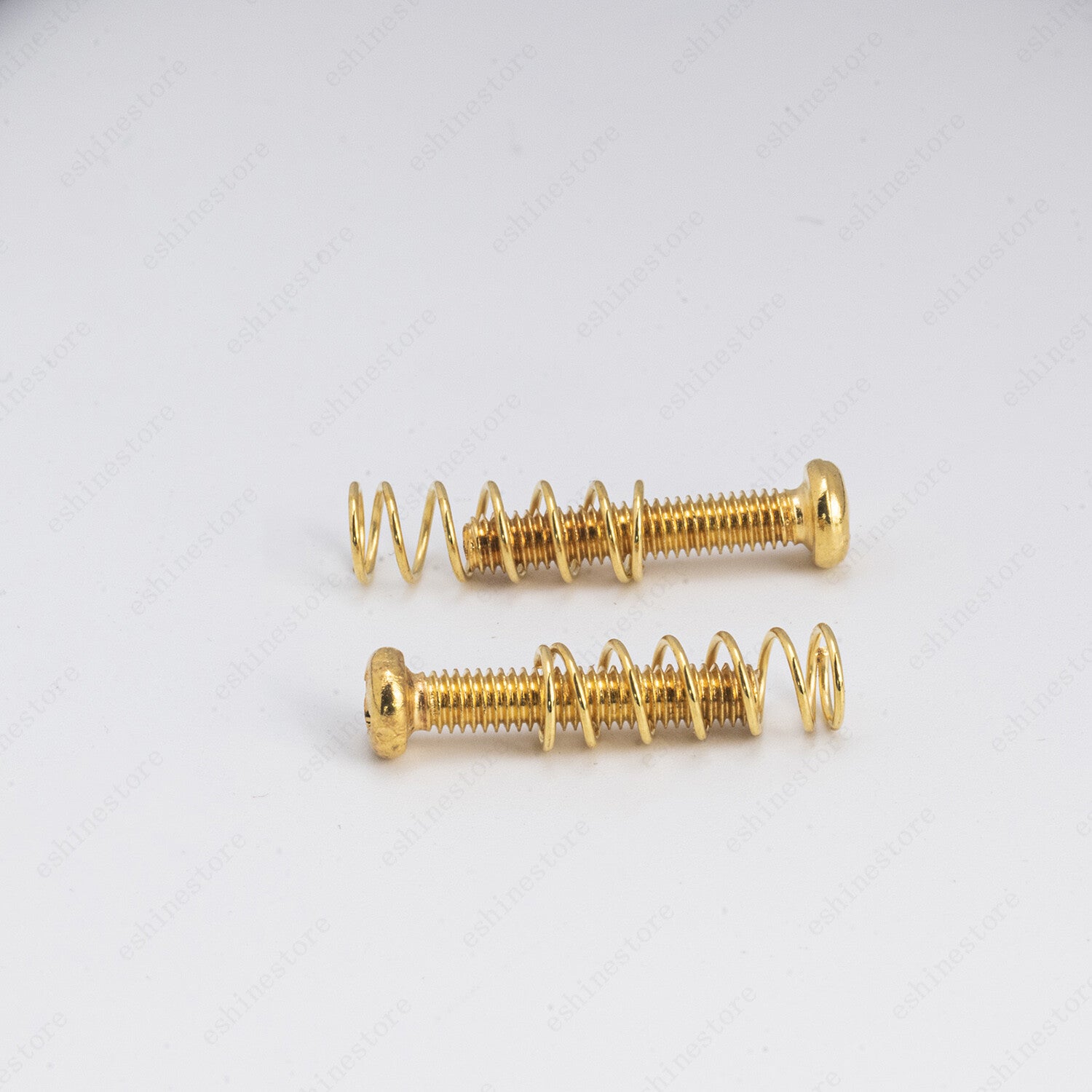 Guitar saddle screws and springs for bridge or tremolo M3 x 18mm in 3 Colors