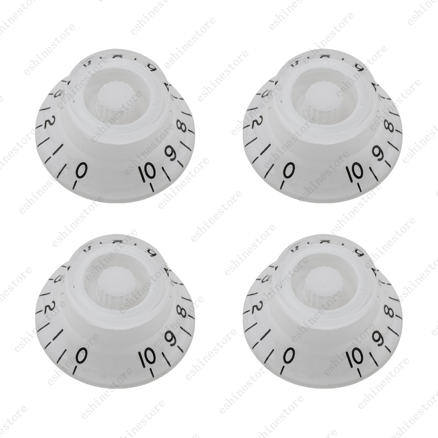 4 PCS Left Handed Top Hat Guitar Speed Control Knobs–Volume Tone SG Les Paul