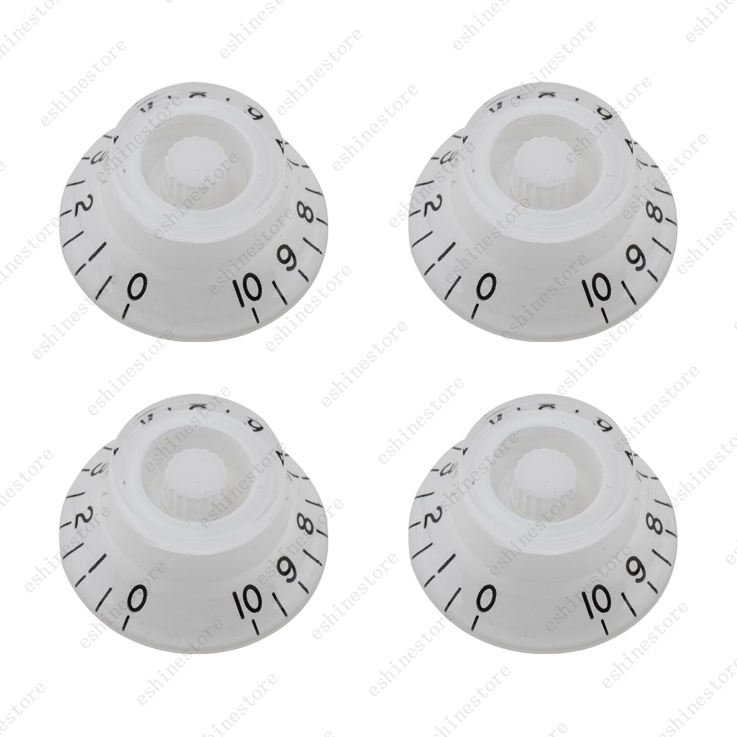 4 PCS Left Handed Top Hat Guitar Speed Control Knobs–Volume Tone SG Les Paul