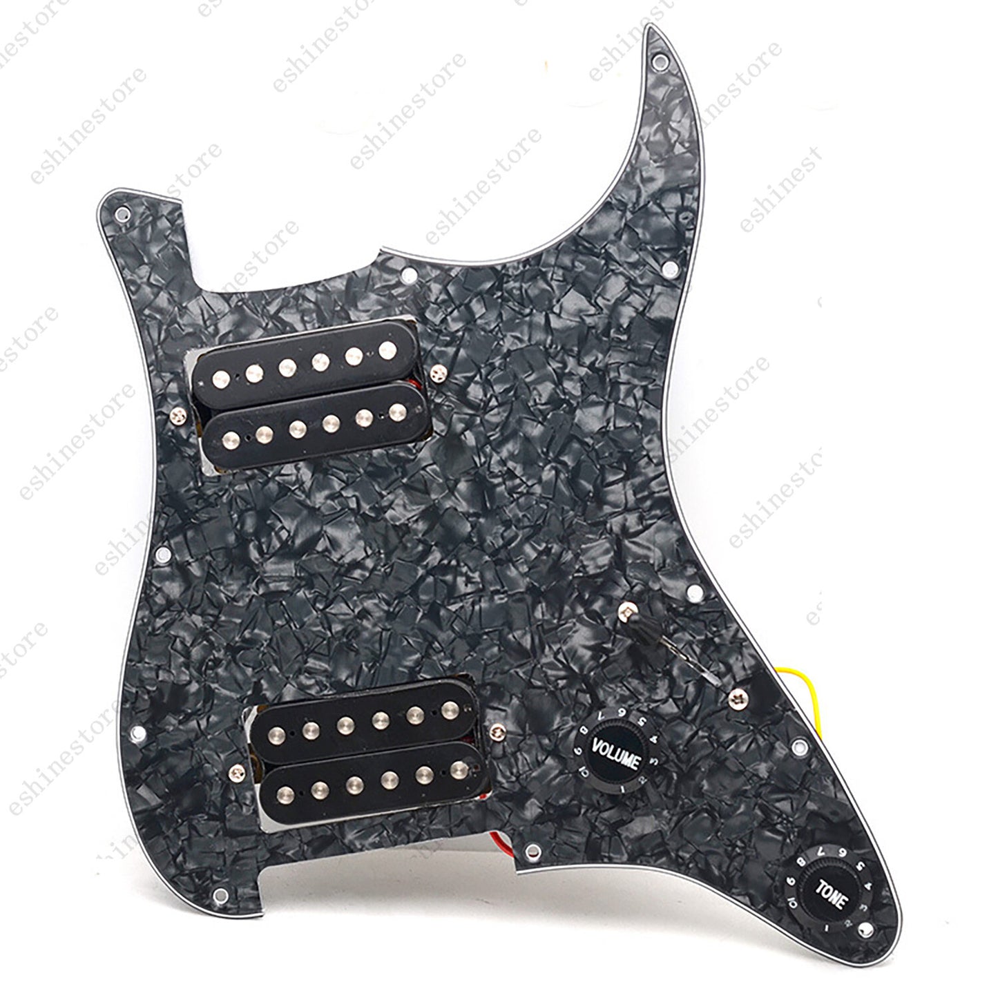 11 Hole HH Strat Style Loaded Pickguard For Stratocaster Various Colors US SHIP