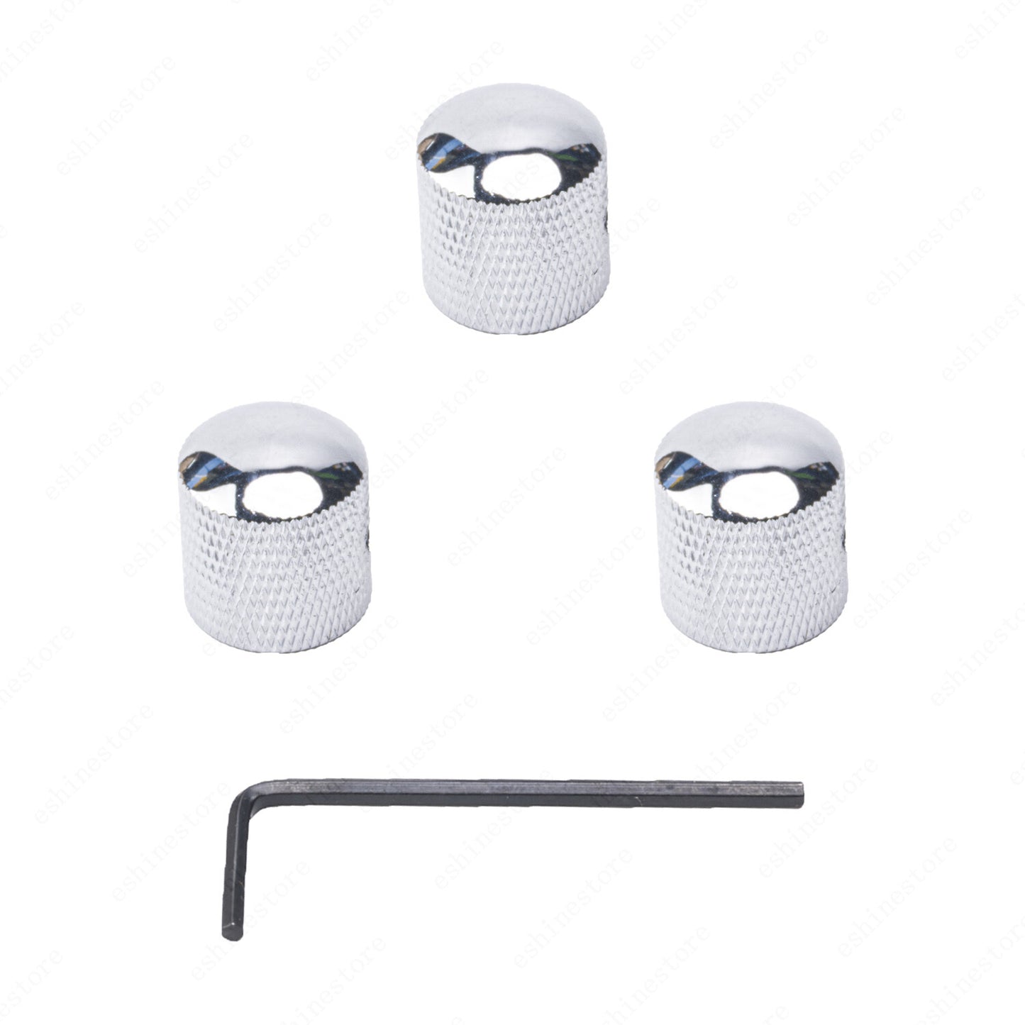 1/2/3/4 Pcs Guitar Volume Tone Control Knobs 18/24 Spline Metal For Strat LP SG